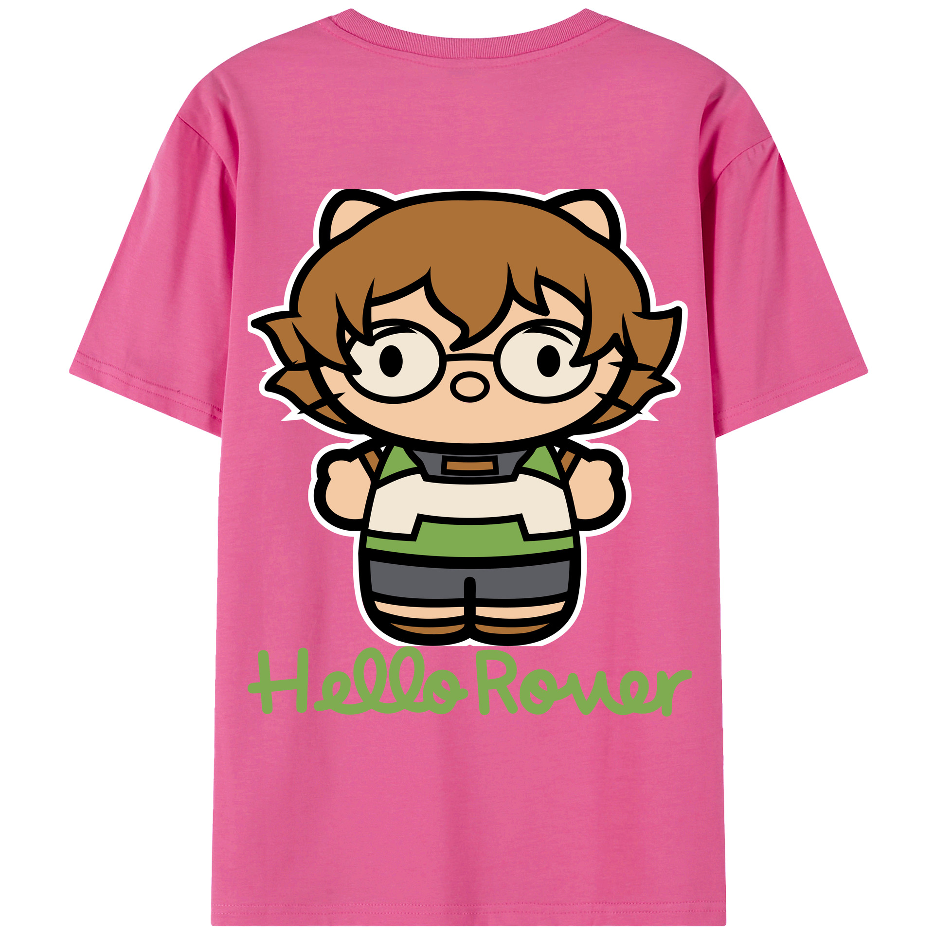 （画像用） Hello Kitty ハローキティ レディース半袖Tシャツ(バックプリント)