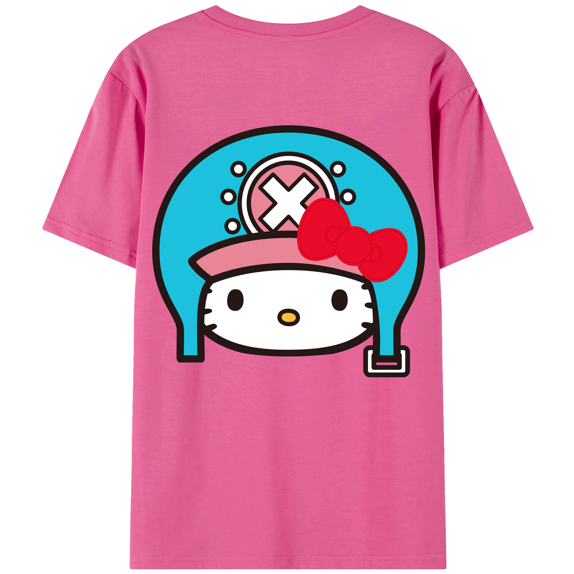 （画像用） Hello Kitty ハローキティ レディース半袖Tシャツ(バックプリント)