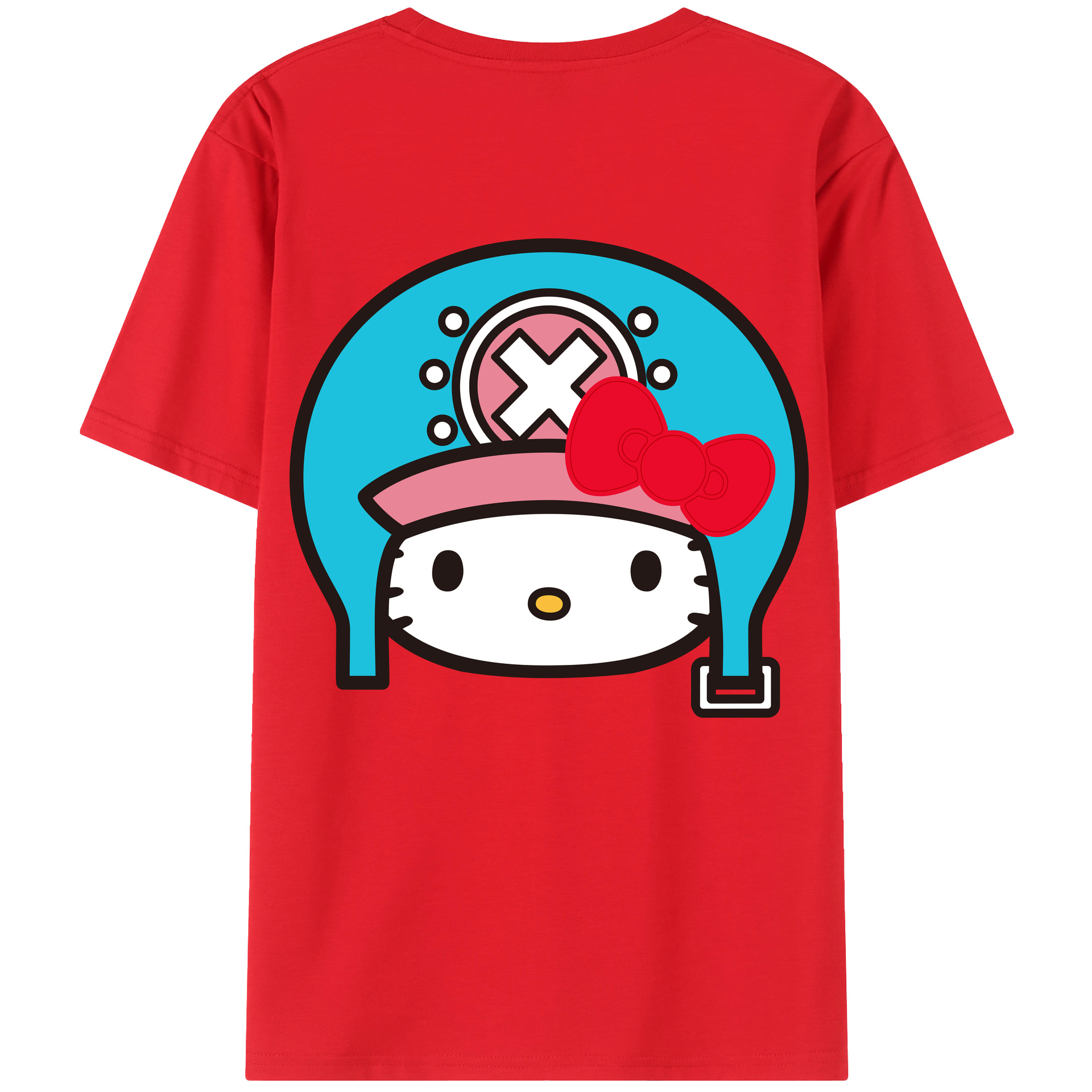（画像用） Hello Kitty ハローキティ レディース半袖Tシャツ(バックプリント)