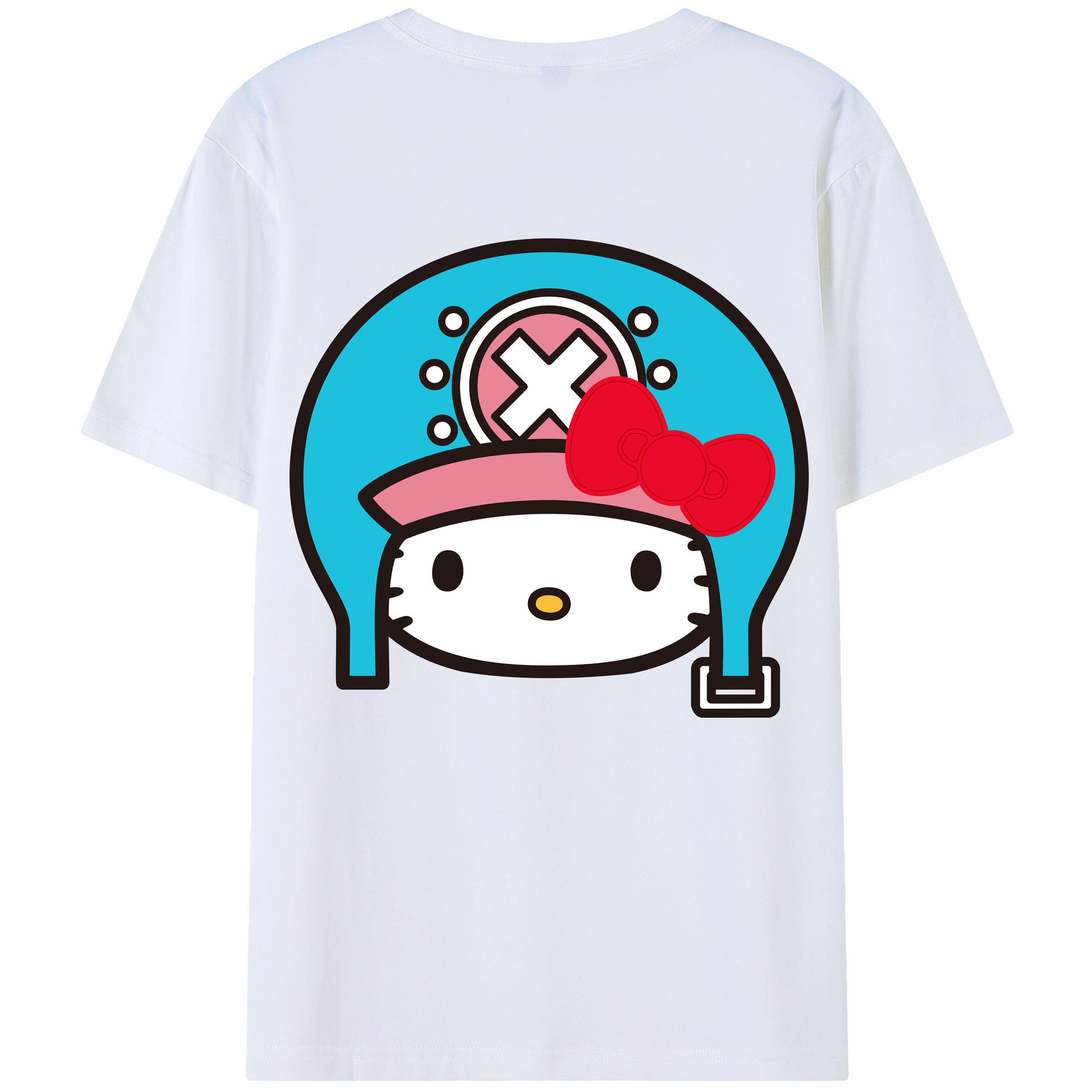 （画像用） Hello Kitty ハローキティ レディース半袖Tシャツ(バックプリント)