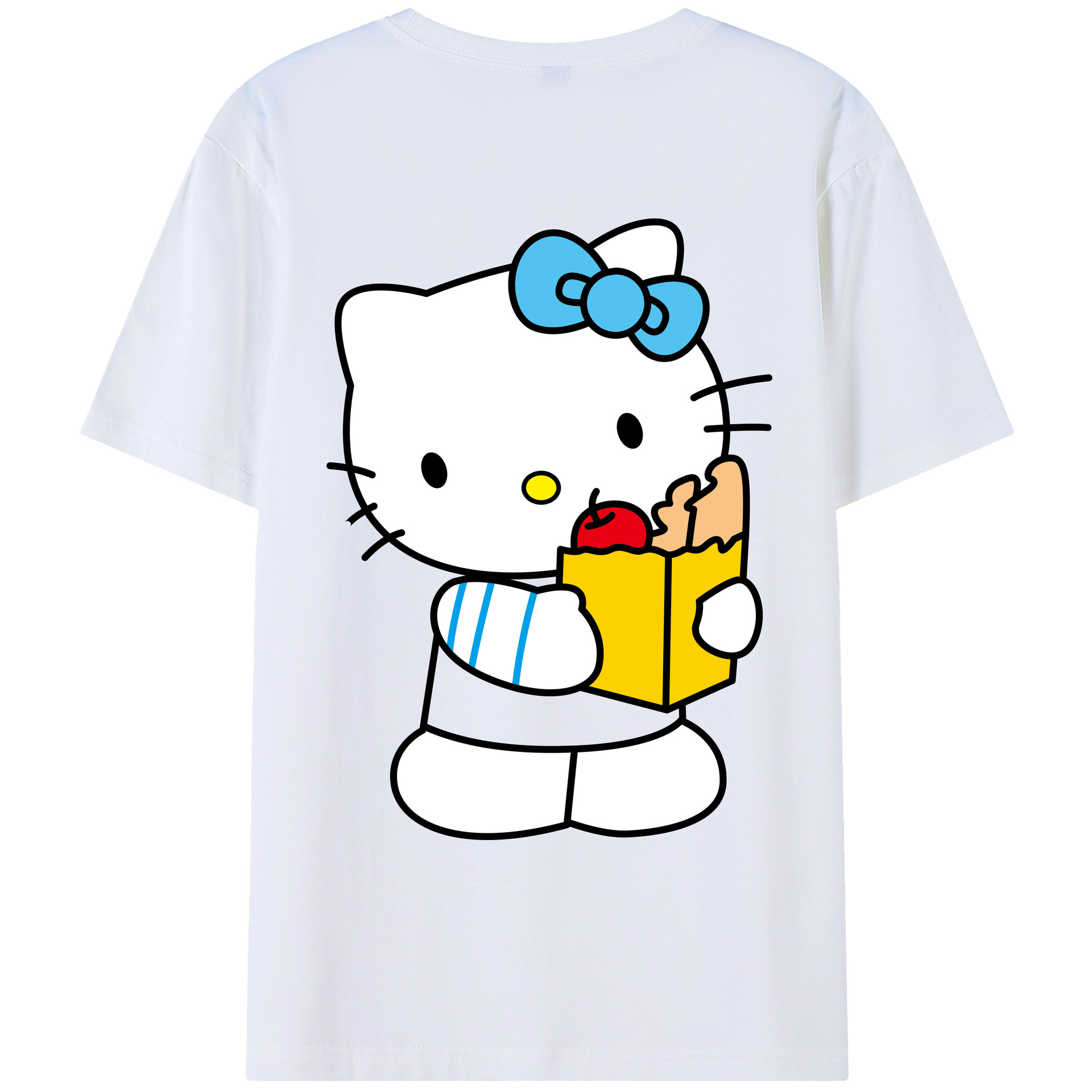 （画像用） Hello Kitty ハローキティ レディース半袖Tシャツ(バックプリント)