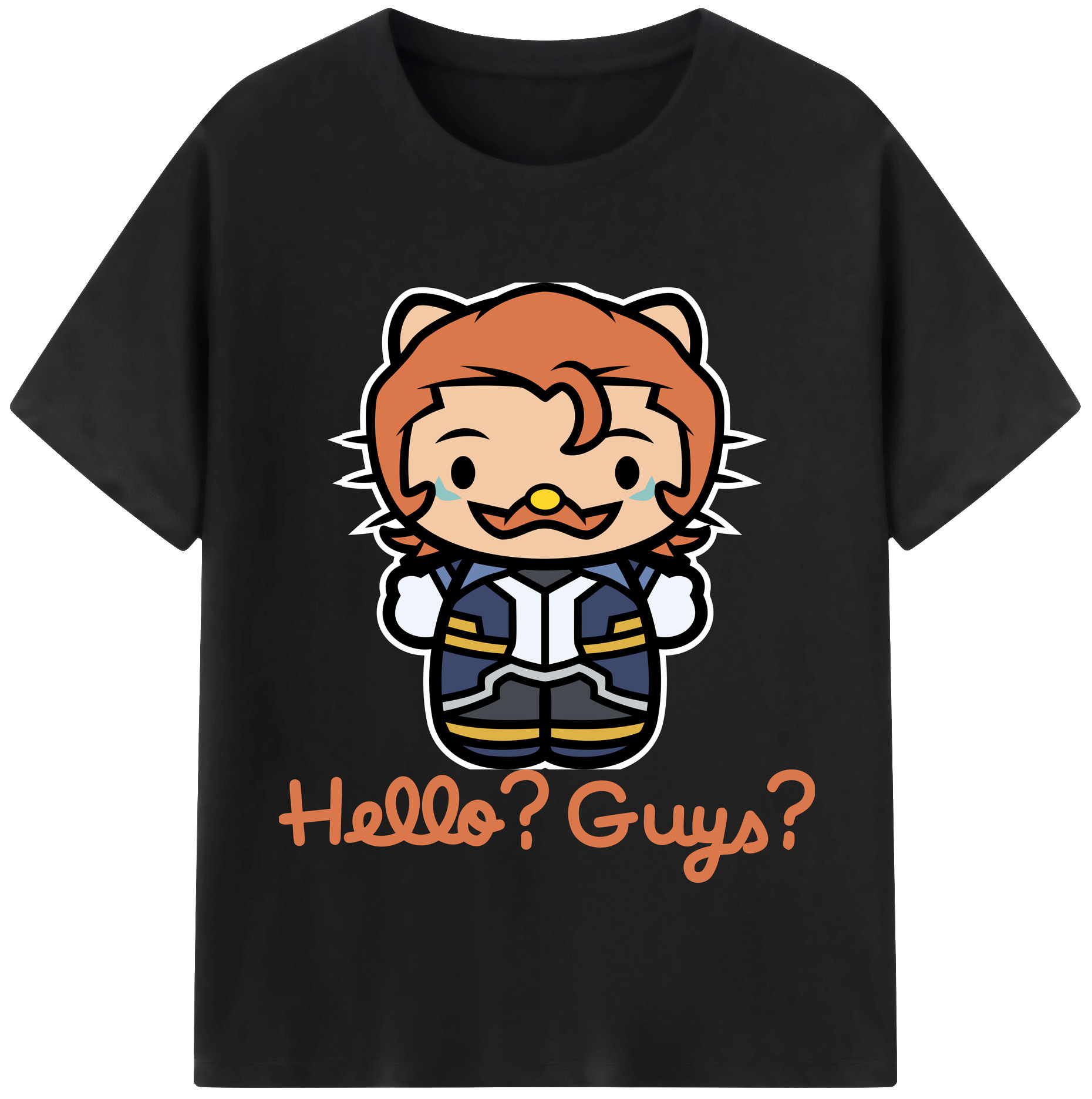 （画像用） Hello Kitty ハローキティ レディースカジュアルプリントTシャツ（綿100％）