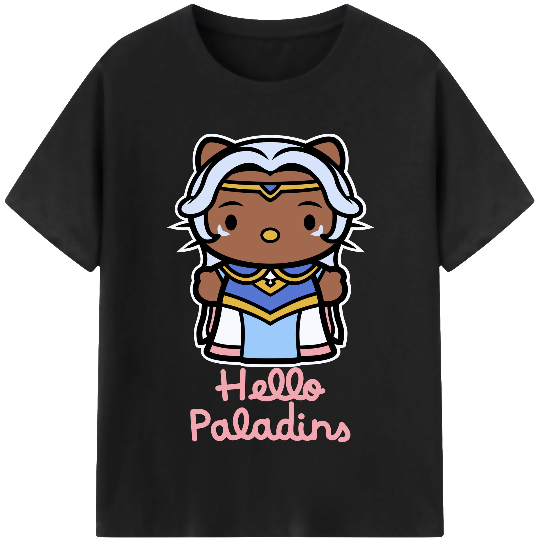 （画像用） Hello Kitty ハローキティ レディースカジュアルプリントTシャツ（綿100％）