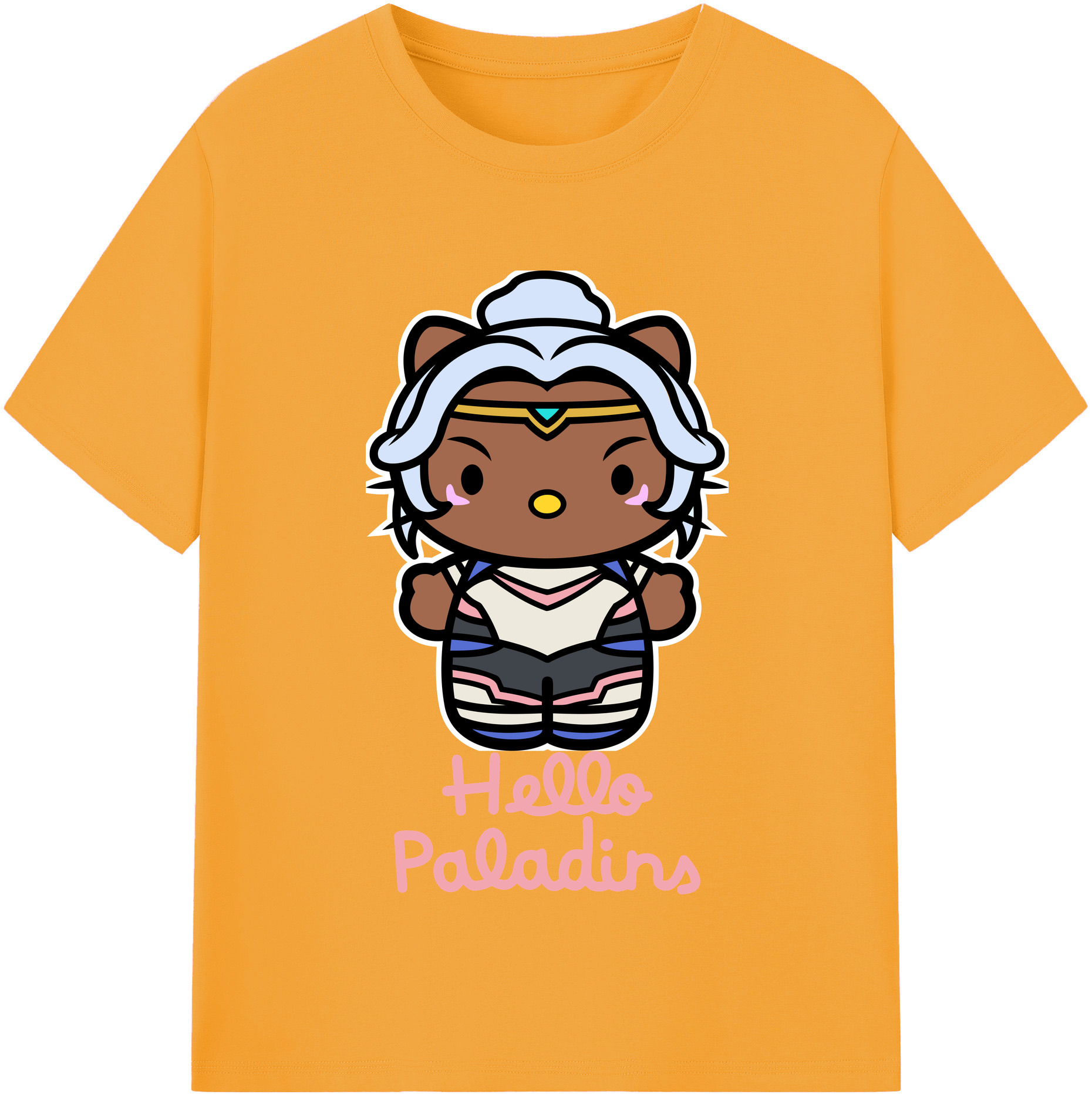 （画像用） Hello Kitty ハローキティ レディースカジュアルプリントTシャツ（綿100％）