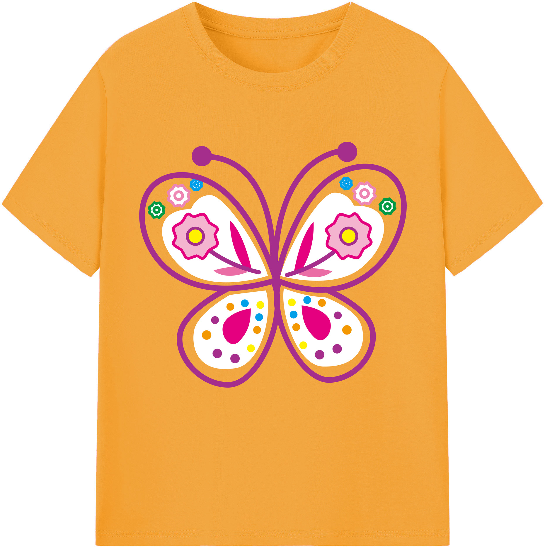 （画像用） Hello Kitty ハローキティ レディースカジュアルプリントTシャツ（綿100％）