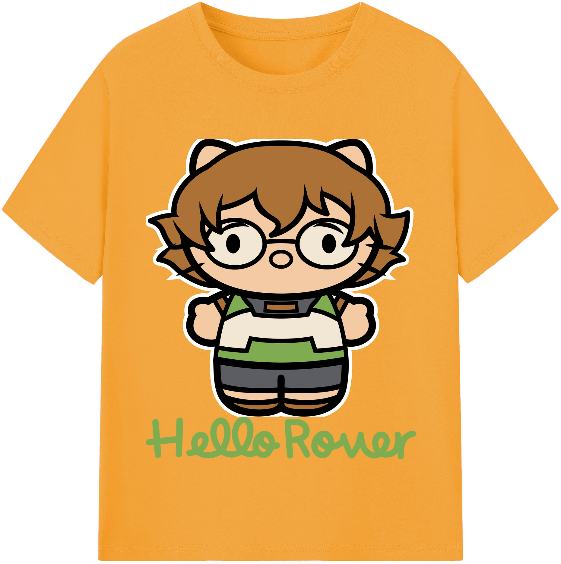 （画像用） Hello Kitty ハローキティ レディースカジュアルプリントTシャツ（綿100％）