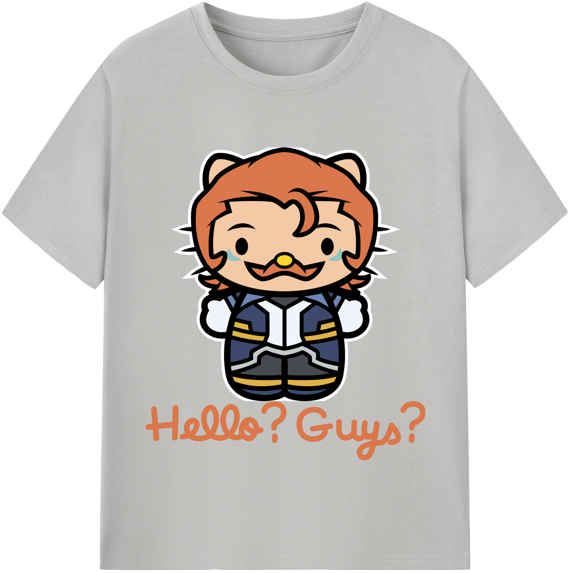 （画像用） Hello Kitty ハローキティ レディースカジュアルプリントTシャツ（綿100％）