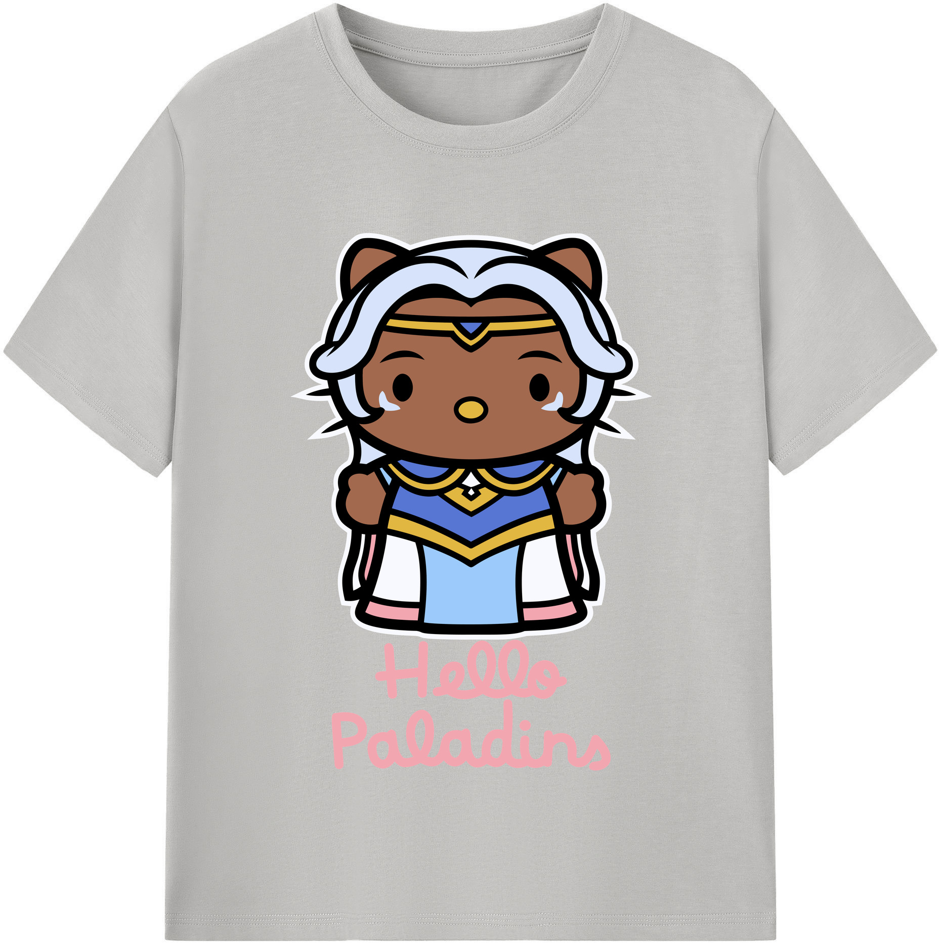 （画像用） Hello Kitty ハローキティ レディースカジュアルプリントTシャツ（綿100％）