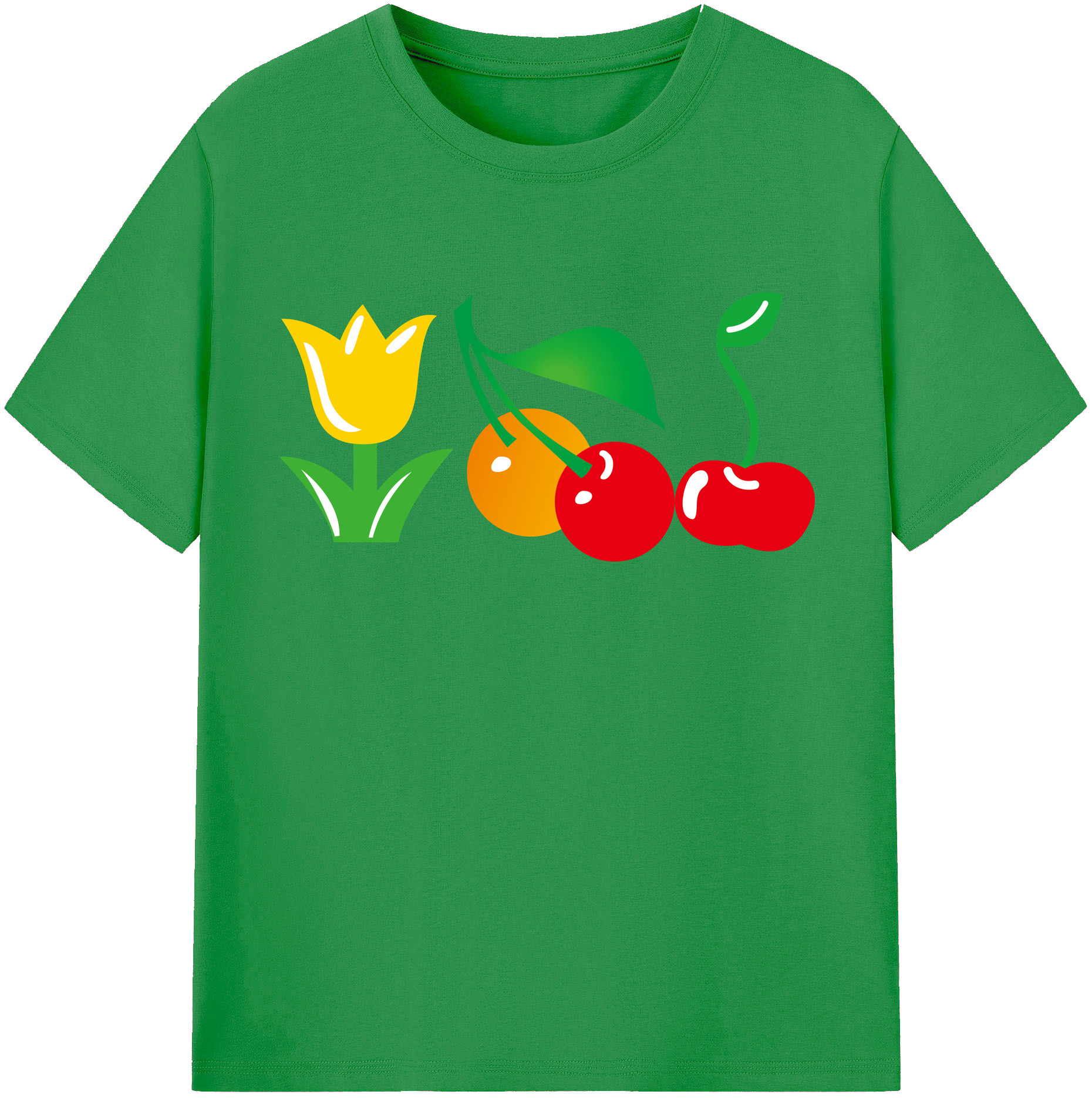 （画像用） Hello Kitty ハローキティ レディースカジュアルプリントTシャツ（綿100％）