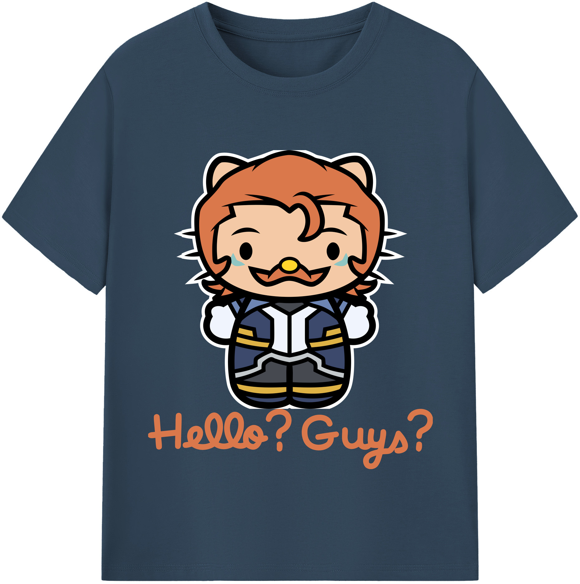 （画像用） Hello Kitty ハローキティ レディースカジュアルプリントTシャツ（綿100％）