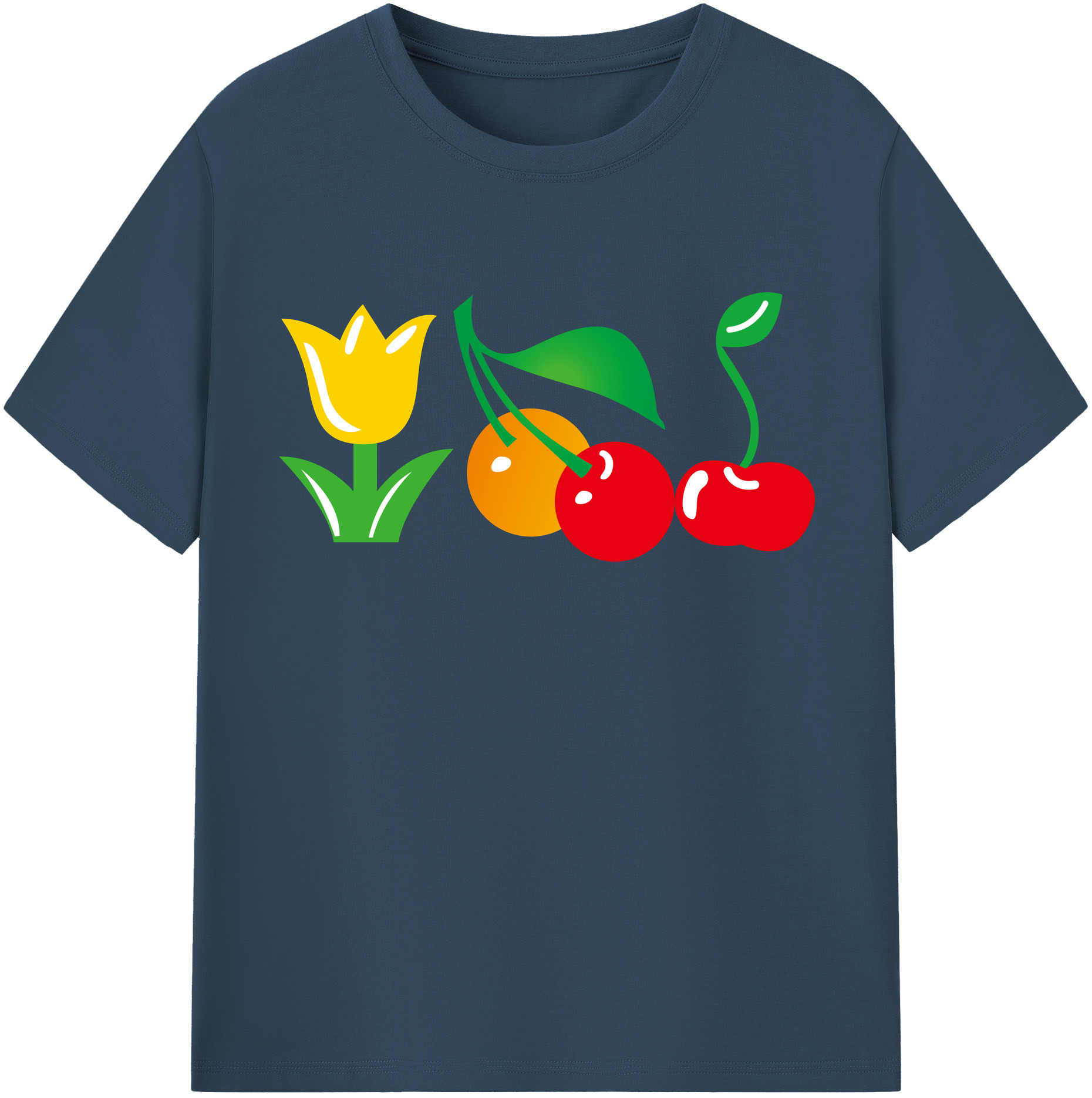 （画像用） Hello Kitty ハローキティ レディースカジュアルプリントTシャツ（綿100％）
