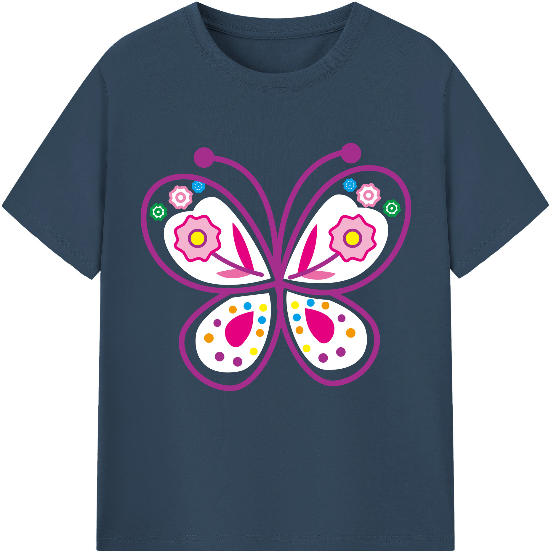 （画像用） Hello Kitty ハローキティ レディースカジュアルプリントTシャツ（綿100％）