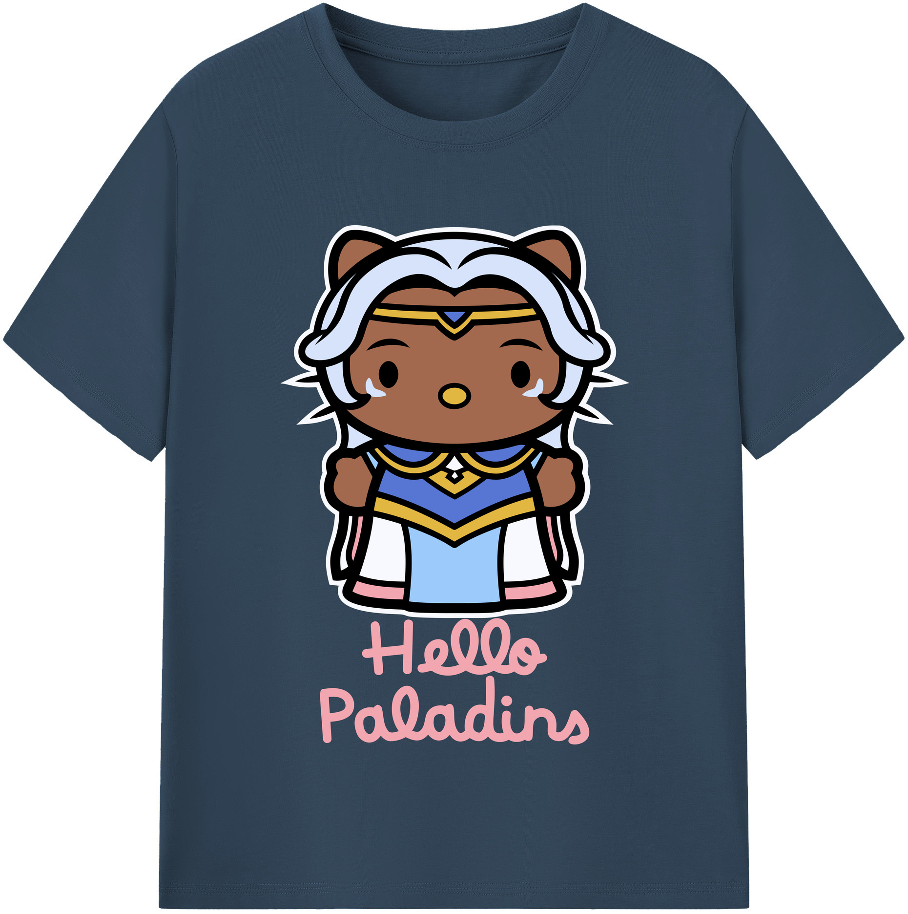 （画像用） Hello Kitty ハローキティ レディースカジュアルプリントTシャツ（綿100％）