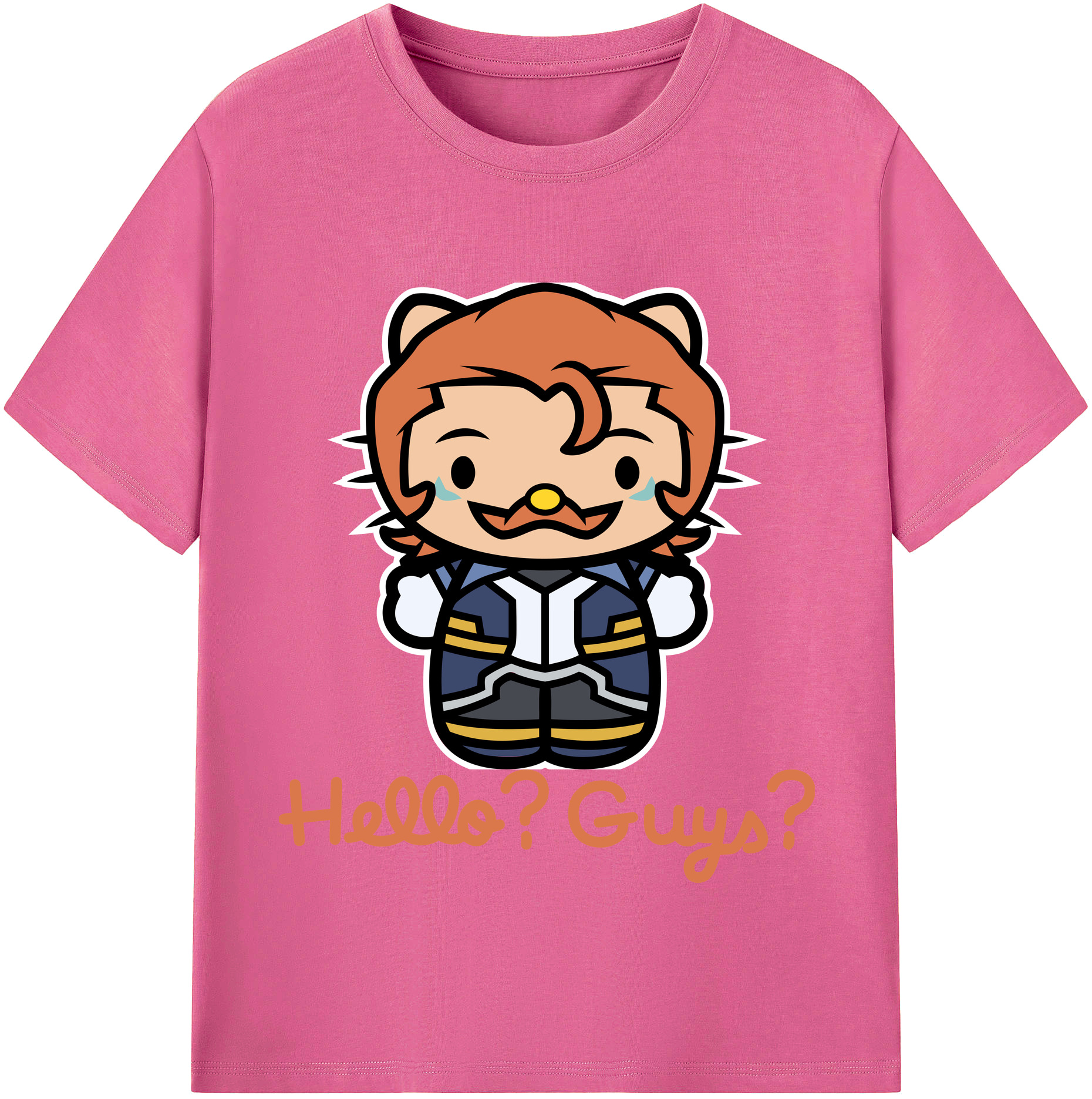 （画像用） Hello Kitty ハローキティ レディースカジュアルプリントTシャツ（綿100％）