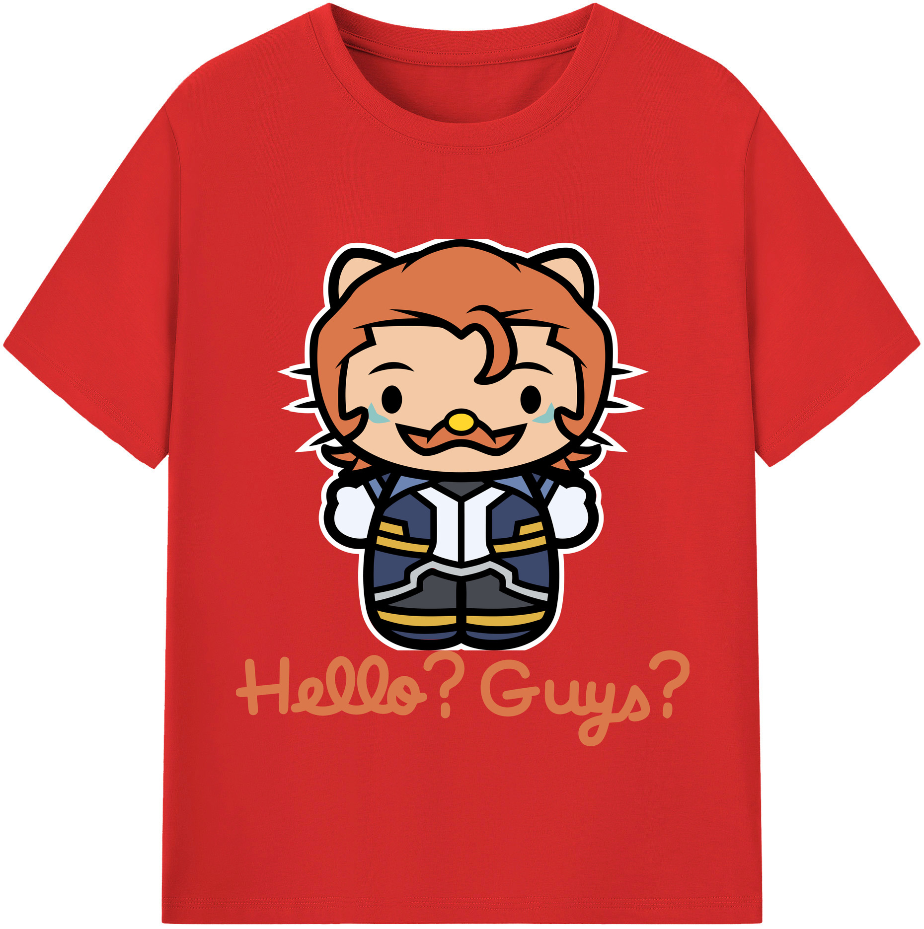 （画像用） Hello Kitty ハローキティ レディースカジュアルプリントTシャツ（綿100％）