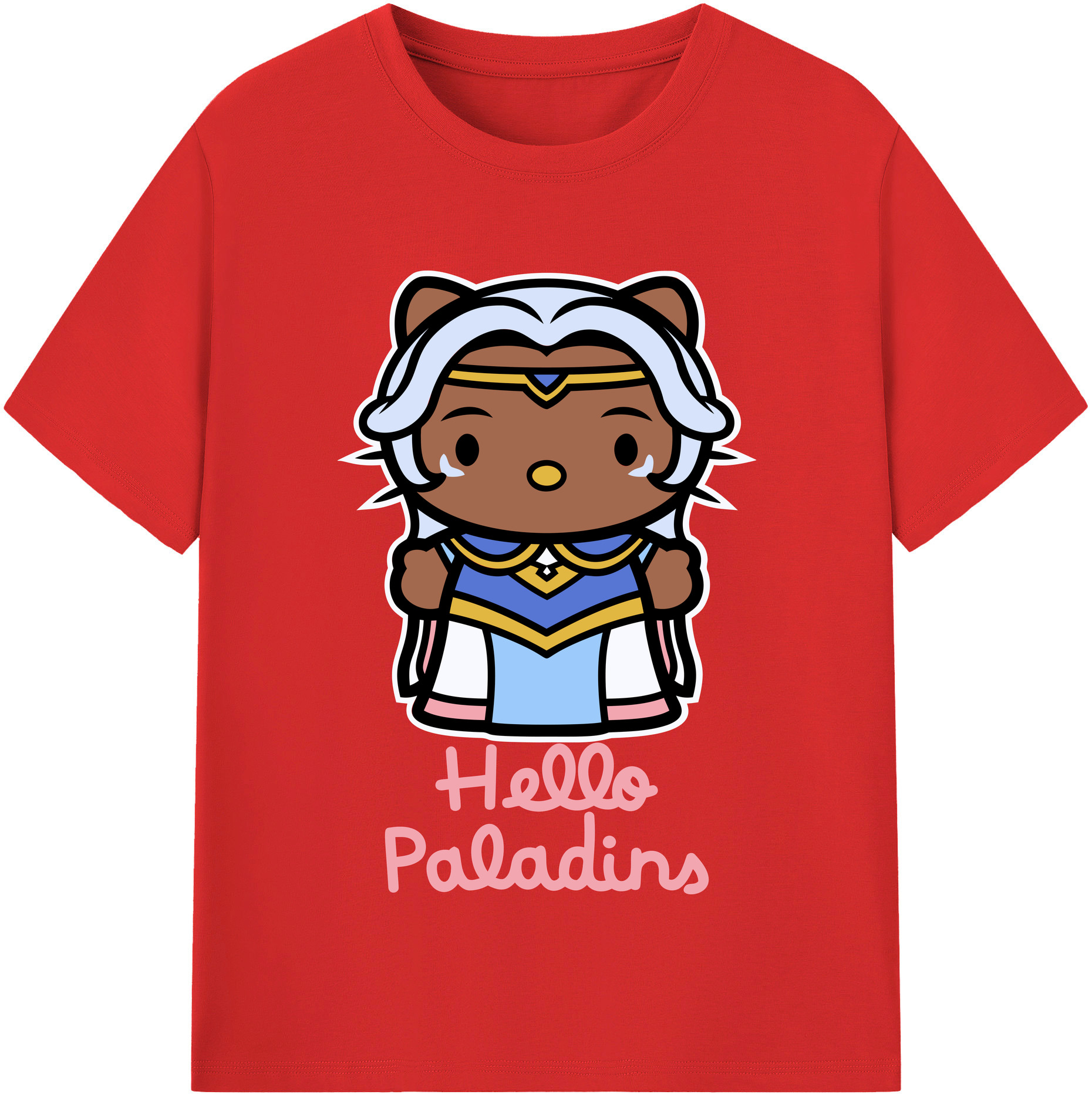 （画像用） Hello Kitty ハローキティ レディースカジュアルプリントTシャツ（綿100％）