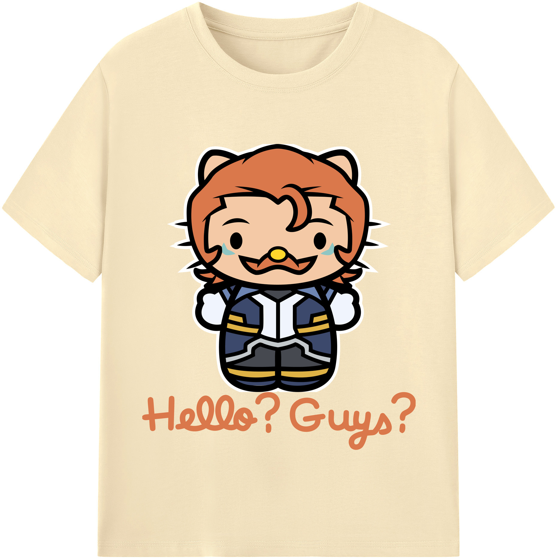 （画像用） Hello Kitty ハローキティ 綿100％半袖Tシャツ（フロントプリント）