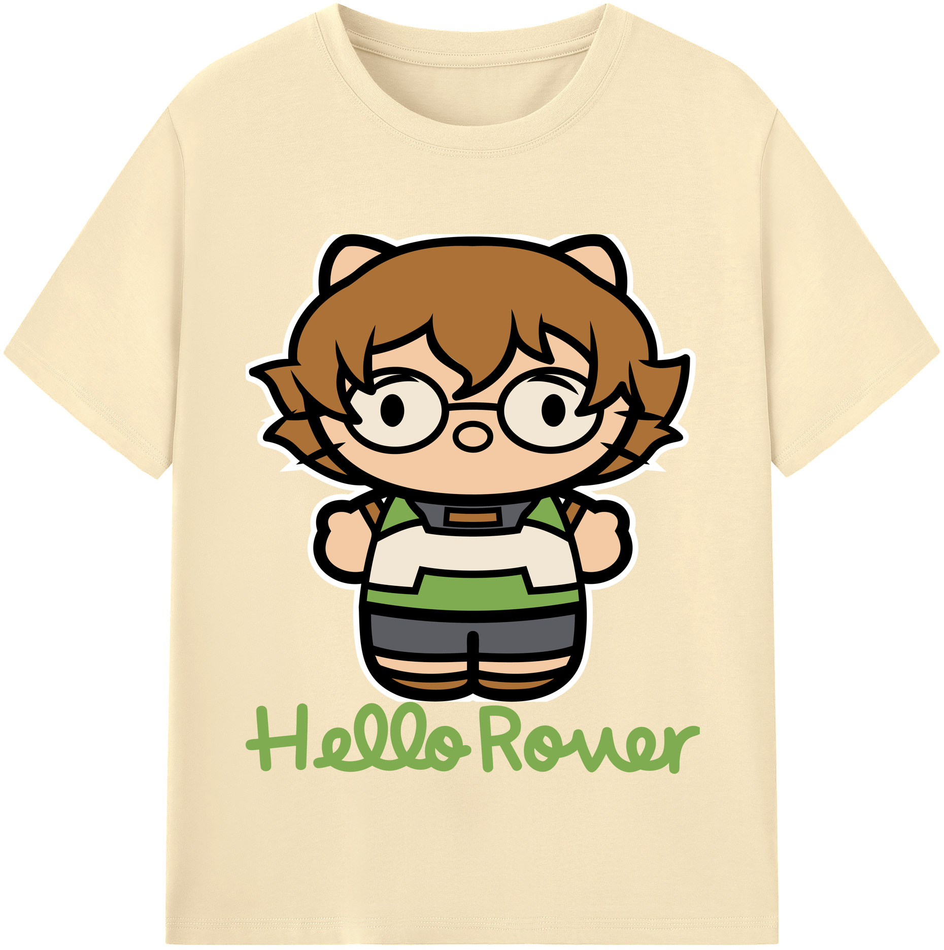 （画像用） Hello Kitty ハローキティ 綿100％半袖Tシャツ（フロントプリント）