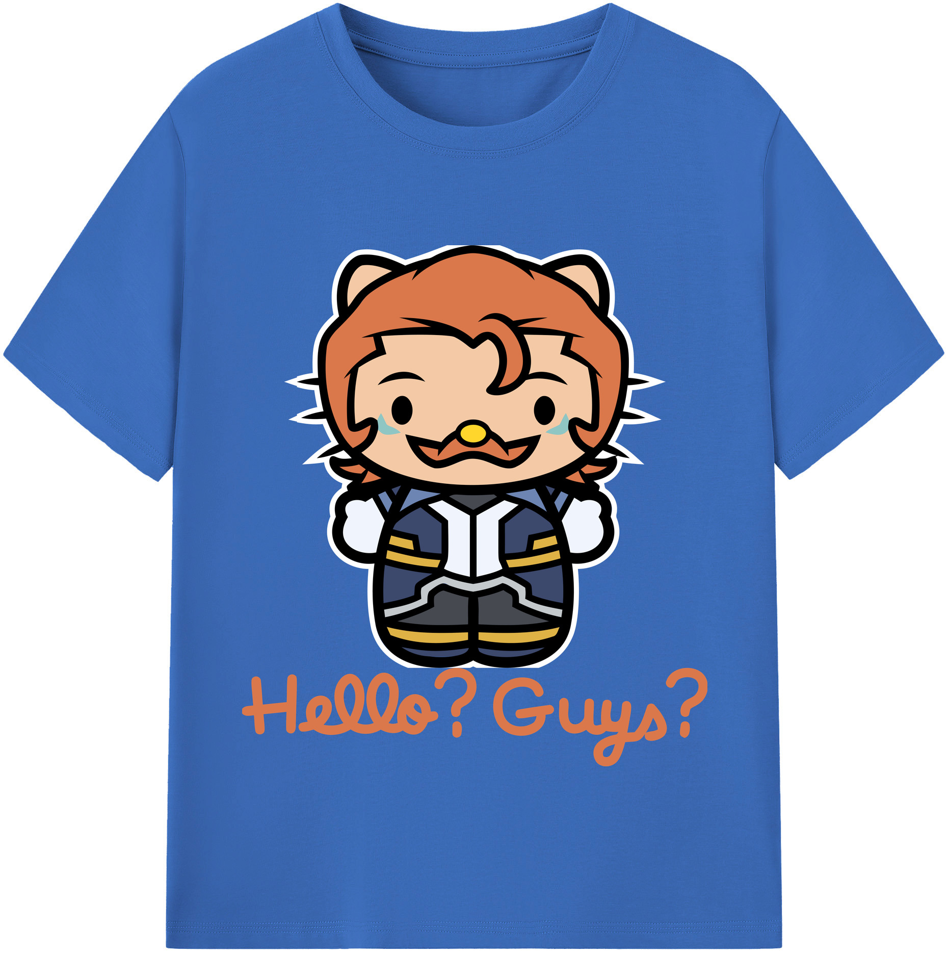 （画像用） Hello Kitty ハローキティ 綿100％半袖Tシャツ（フロントプリント）