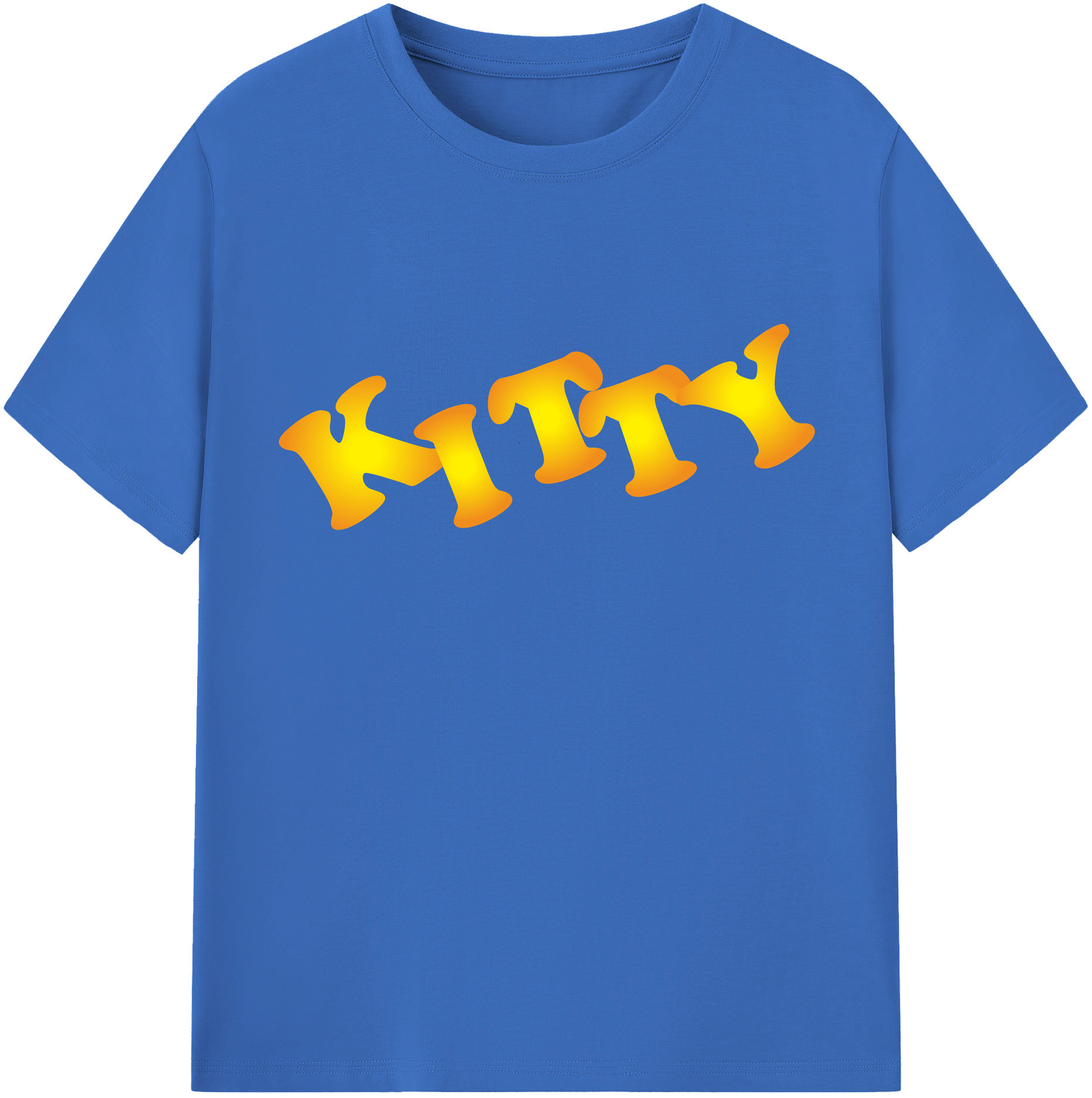 （画像用） Hello Kitty ハローキティ 綿100％半袖Tシャツ（フロントプリント）