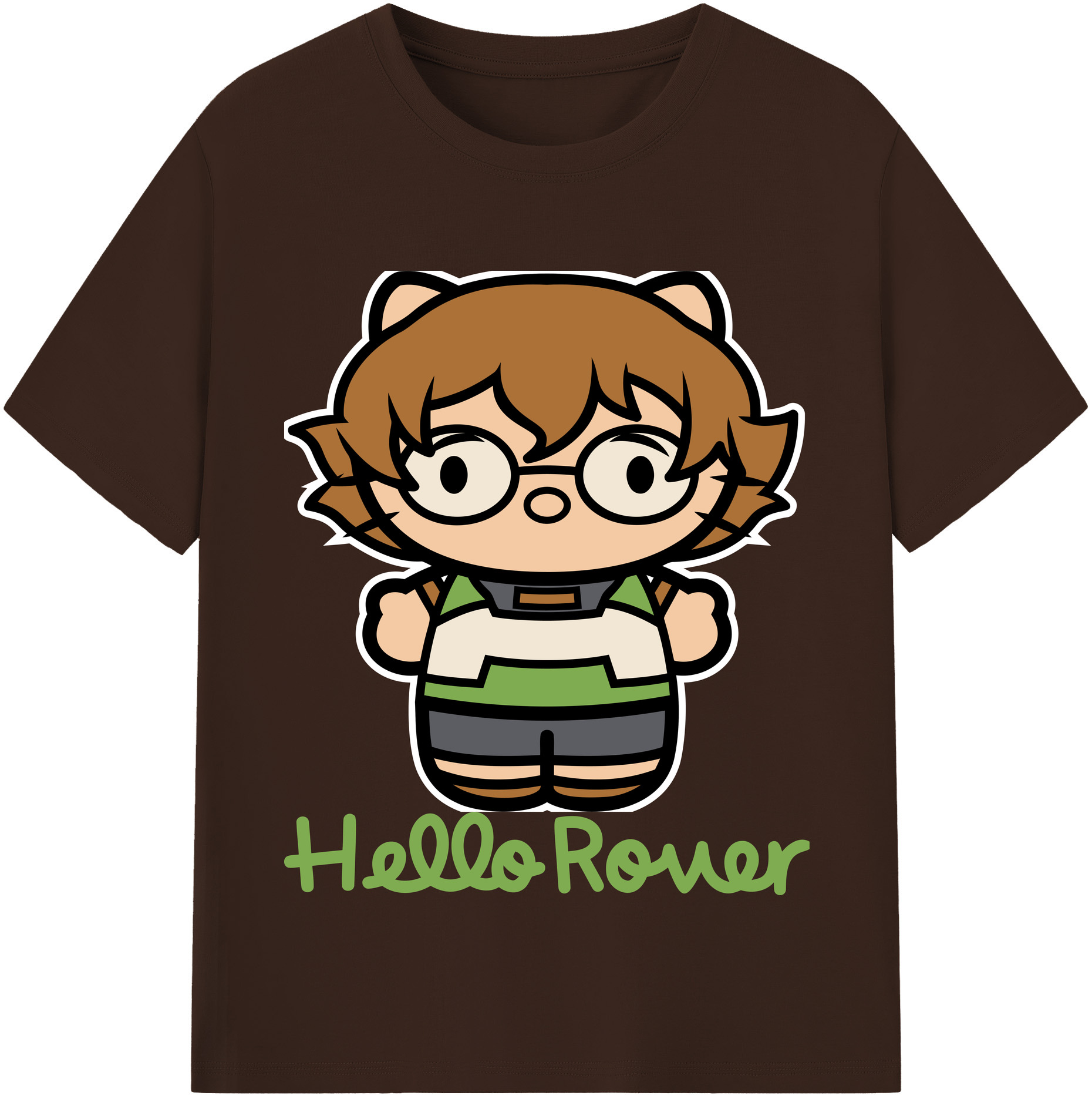 （画像用） Hello Kitty ハローキティ 綿100％半袖Tシャツ（フロントプリント）