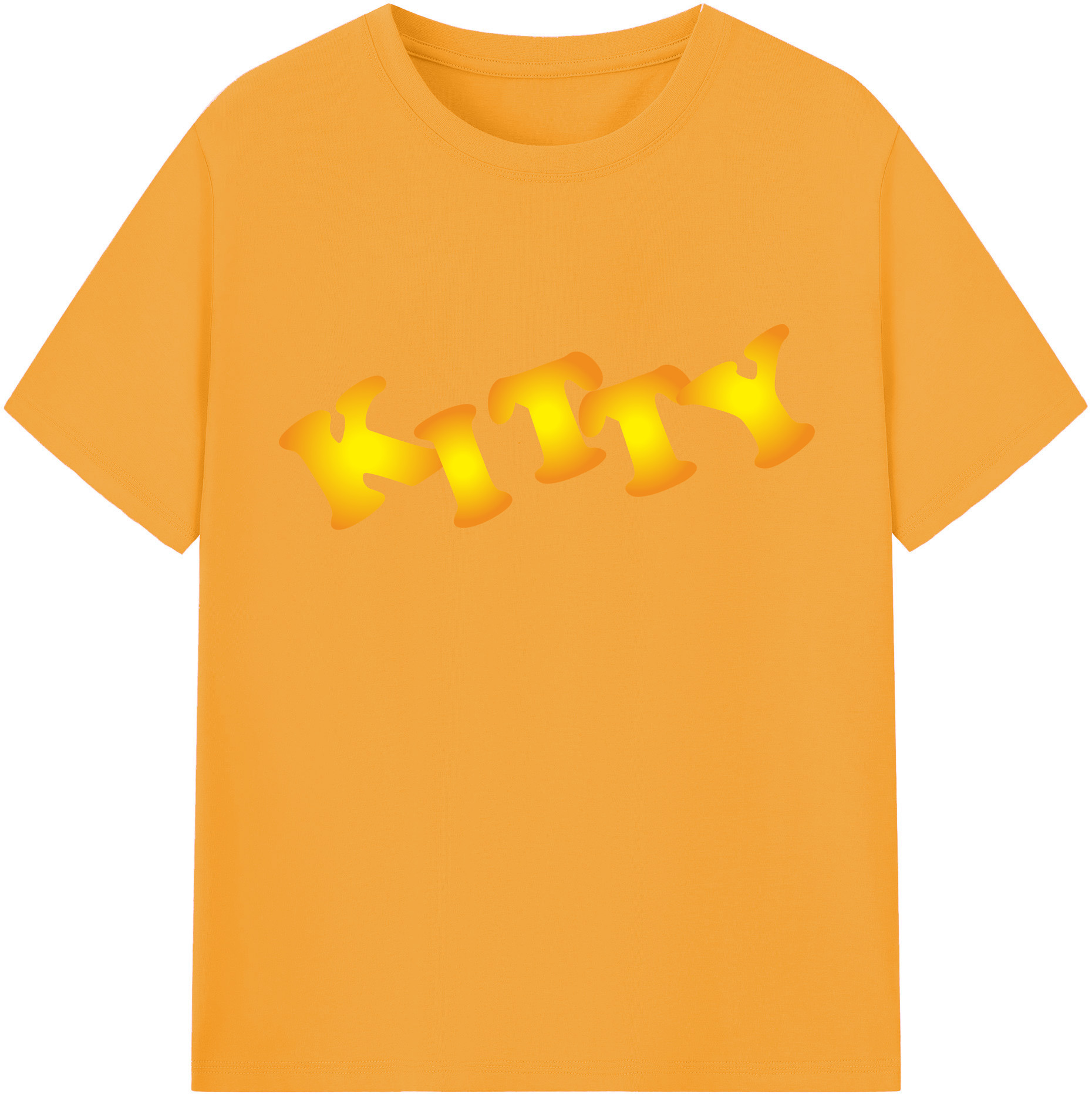 （画像用） Hello Kitty ハローキティ 綿100％半袖Tシャツ（フロントプリント）