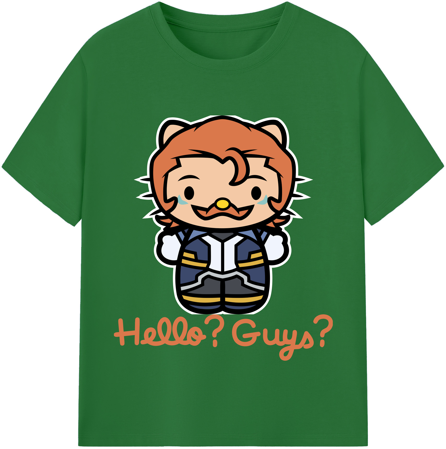 （画像用） Hello Kitty ハローキティ 綿100％半袖Tシャツ（フロントプリント）