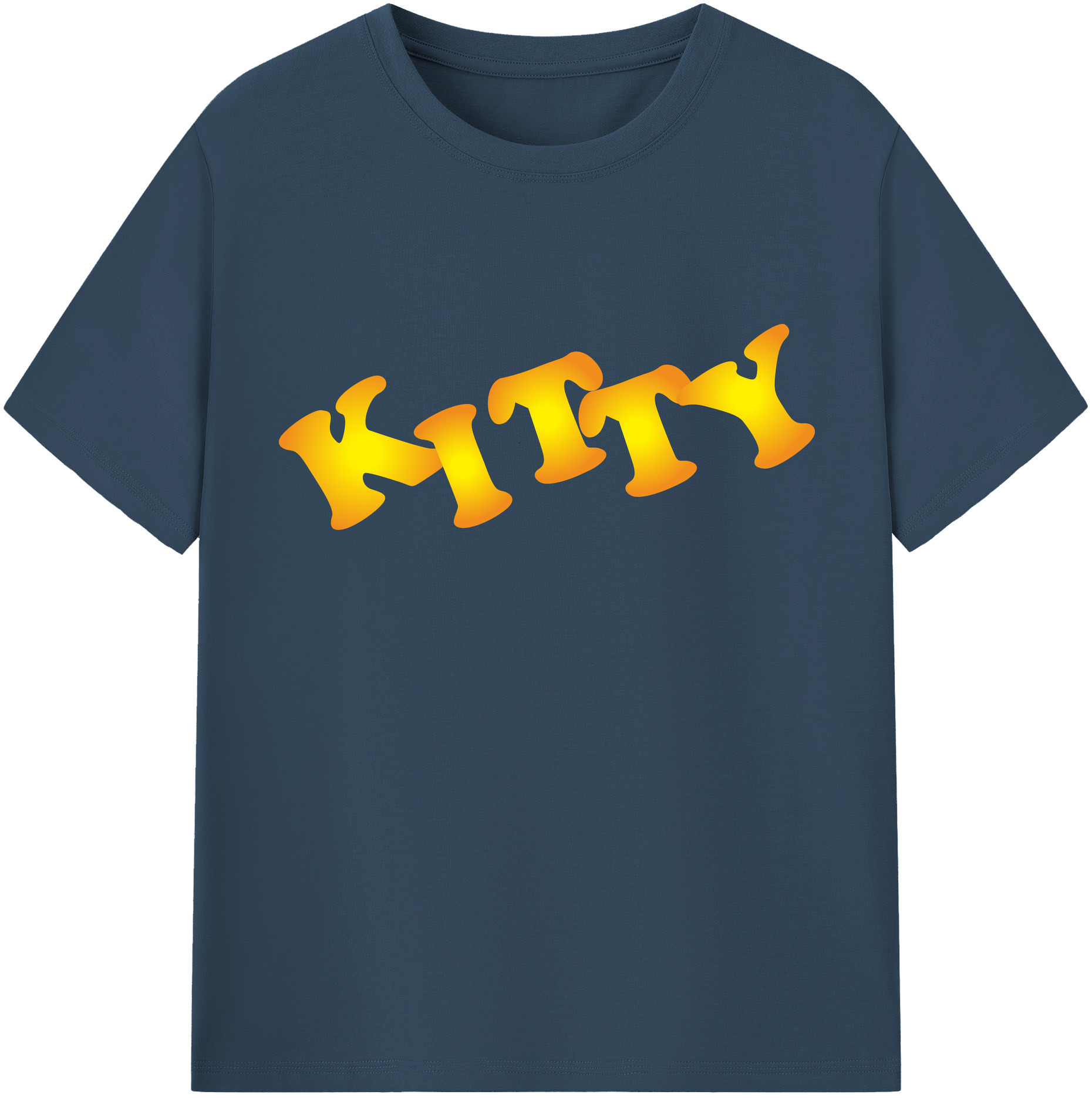（画像用） Hello Kitty ハローキティ 綿100％半袖Tシャツ（フロントプリント）