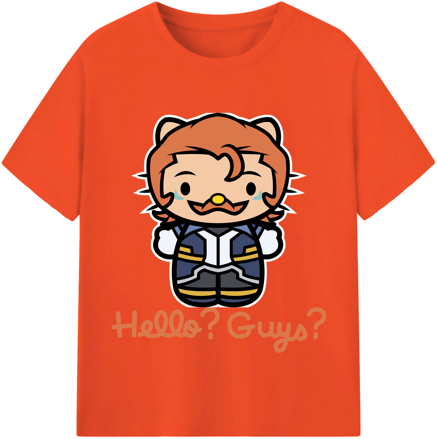 （画像用） Hello Kitty ハローキティ 綿100％半袖Tシャツ（フロントプリント）