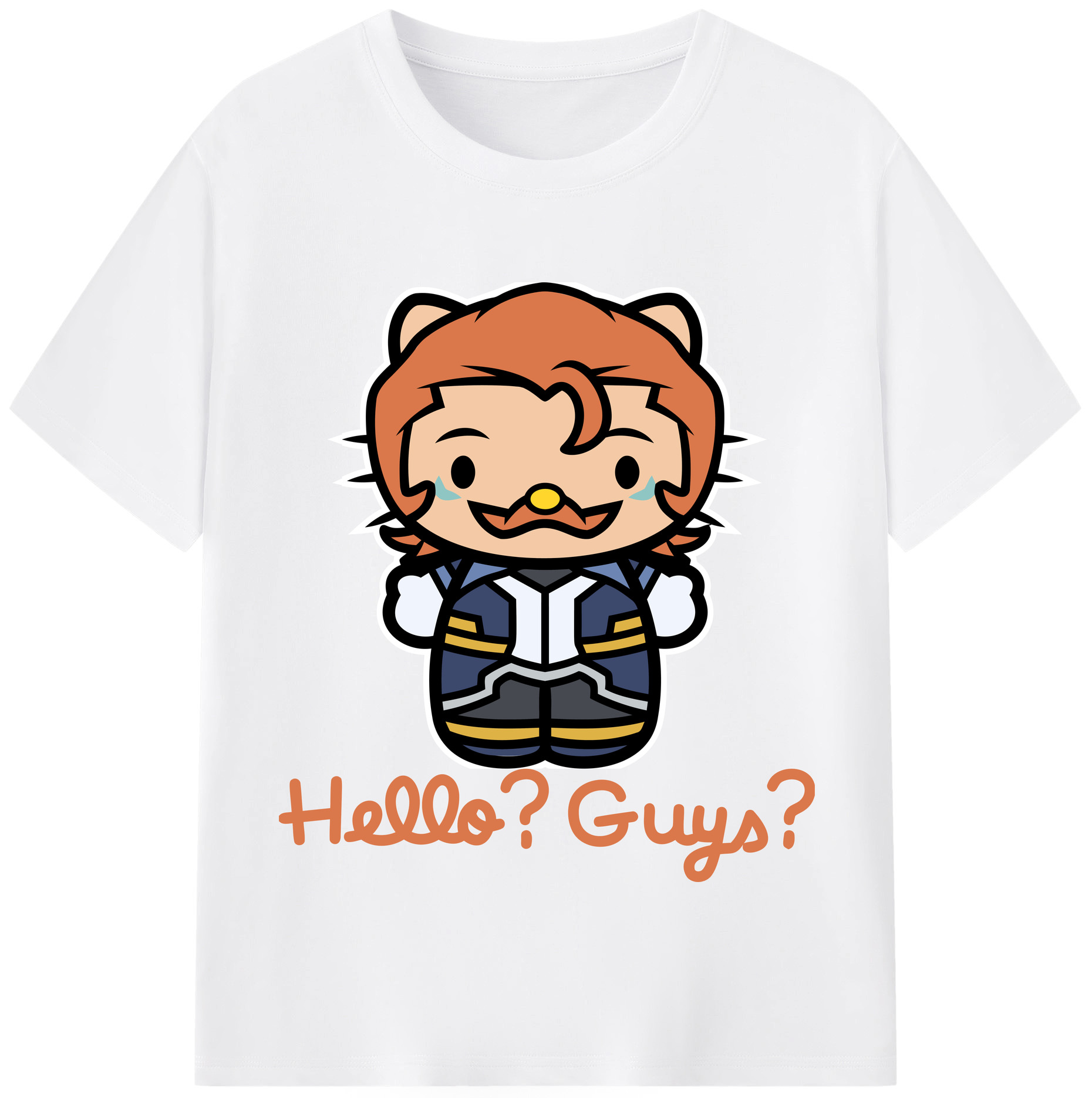 （画像用） Hello Kitty ハローキティ 綿100％半袖Tシャツ（フロントプリント）
