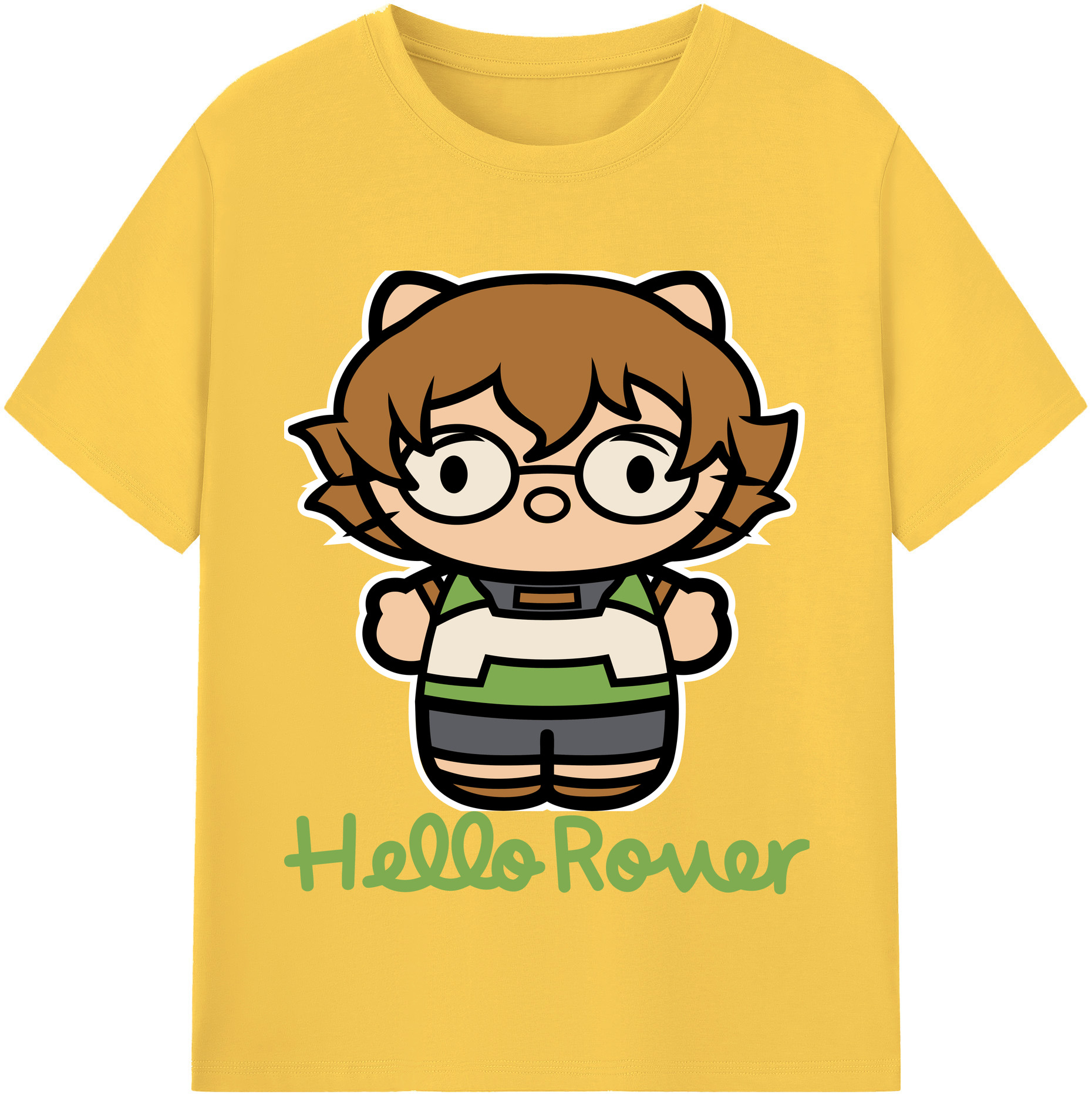 （画像用） Hello Kitty ハローキティ 綿100％半袖Tシャツ（フロントプリント）