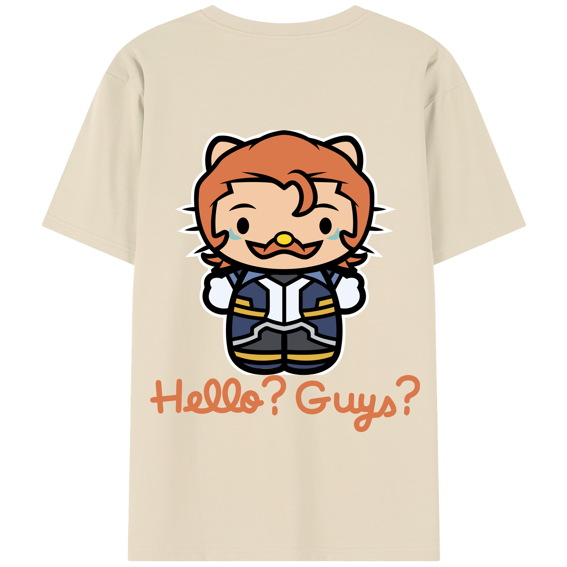 （画像用） Hello Kitty ハローキティ 綿100％半袖Tシャツ（背面プリント）