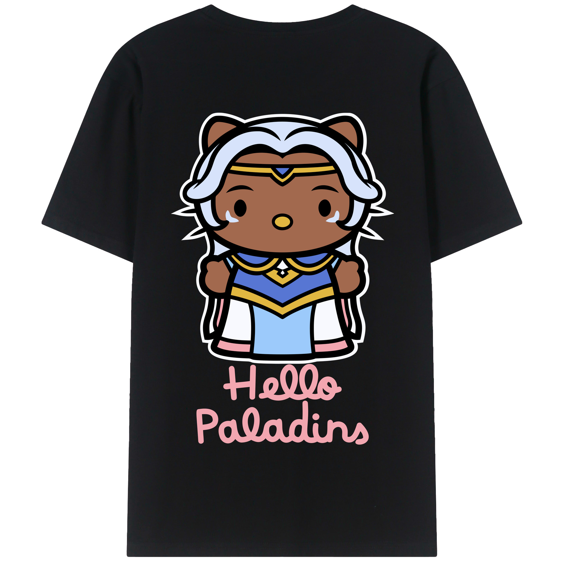 （画像用） Hello Kitty ハローキティ 綿100％半袖Tシャツ（背面プリント）