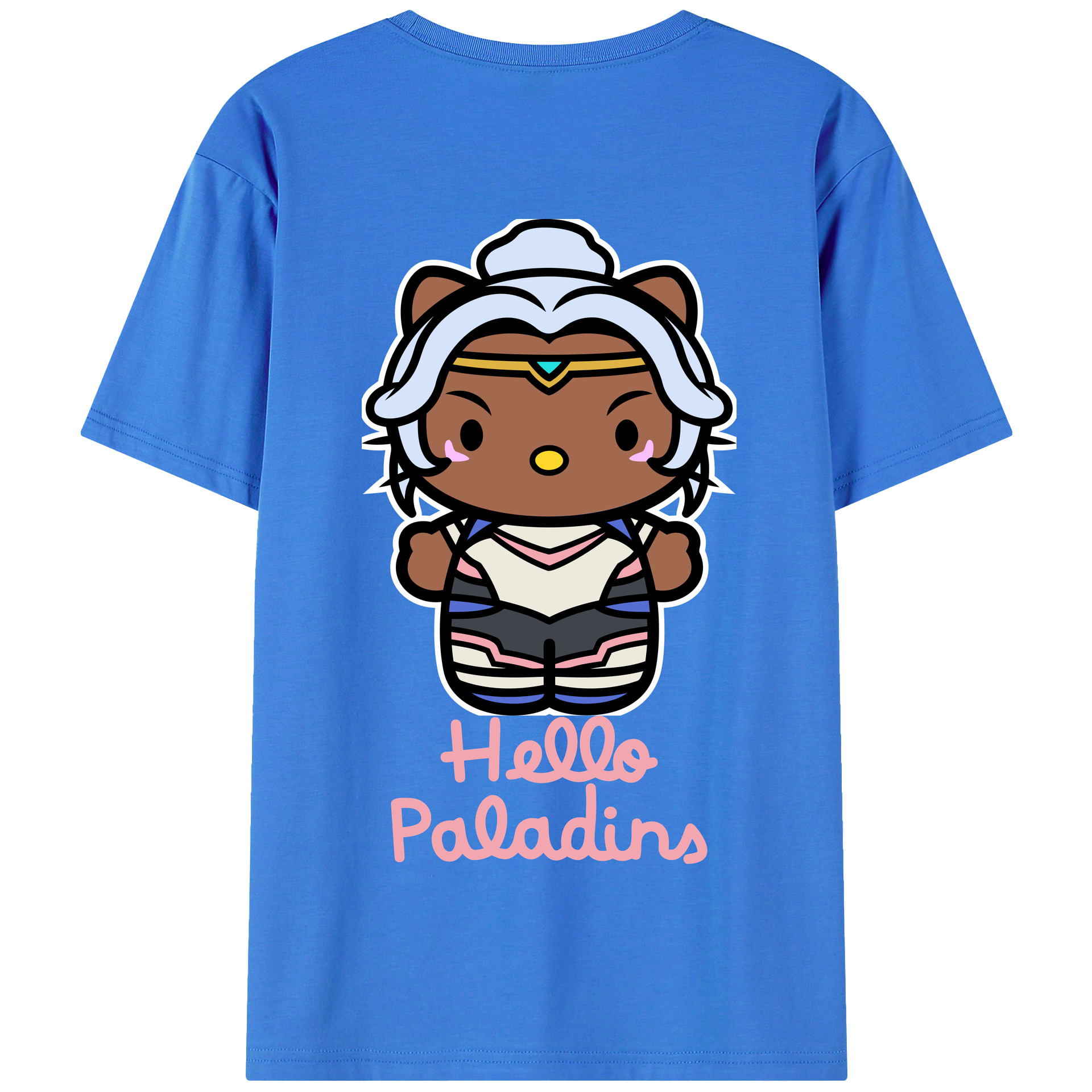（画像用） Hello Kitty ハローキティ 綿100％半袖Tシャツ（背面プリント）