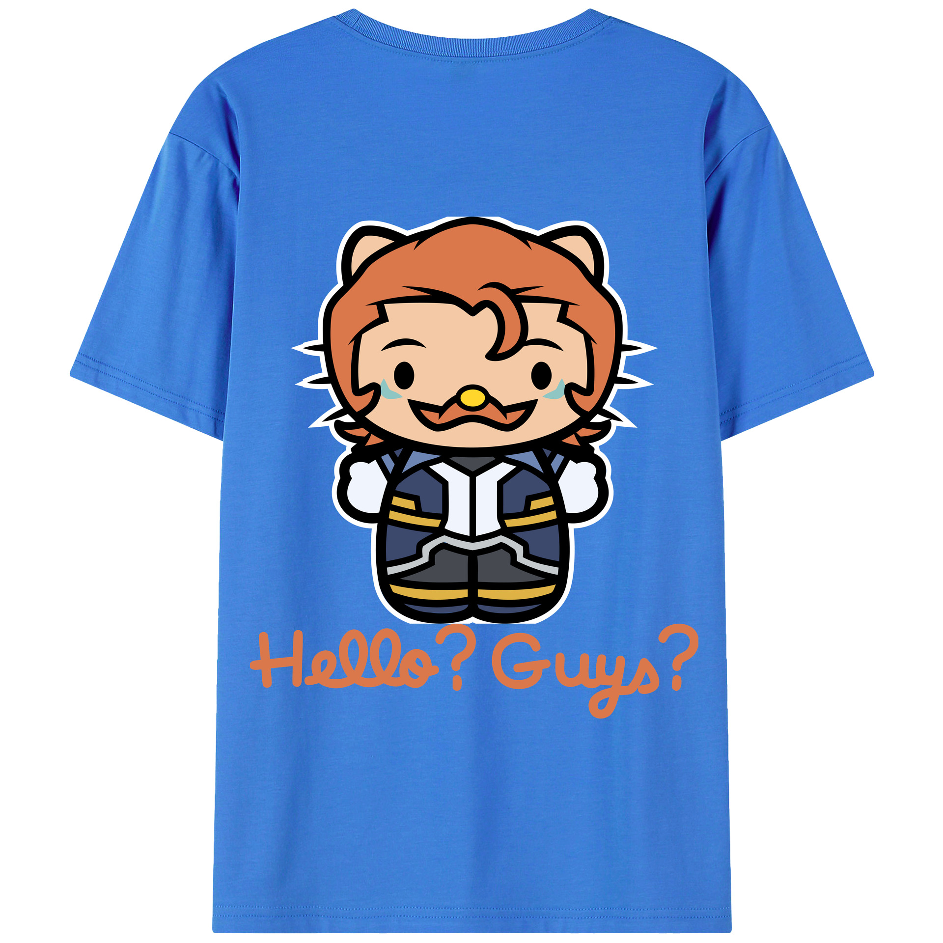（画像用） Hello Kitty ハローキティ 綿100％半袖Tシャツ（背面プリント）
