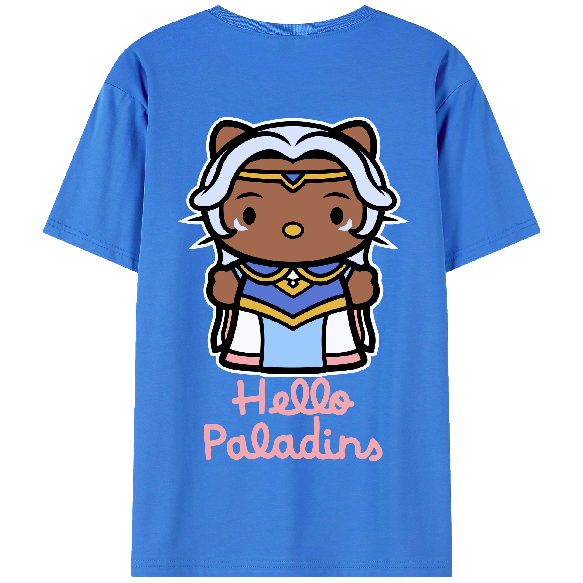 （画像用） Hello Kitty ハローキティ 綿100％半袖Tシャツ（背面プリント）