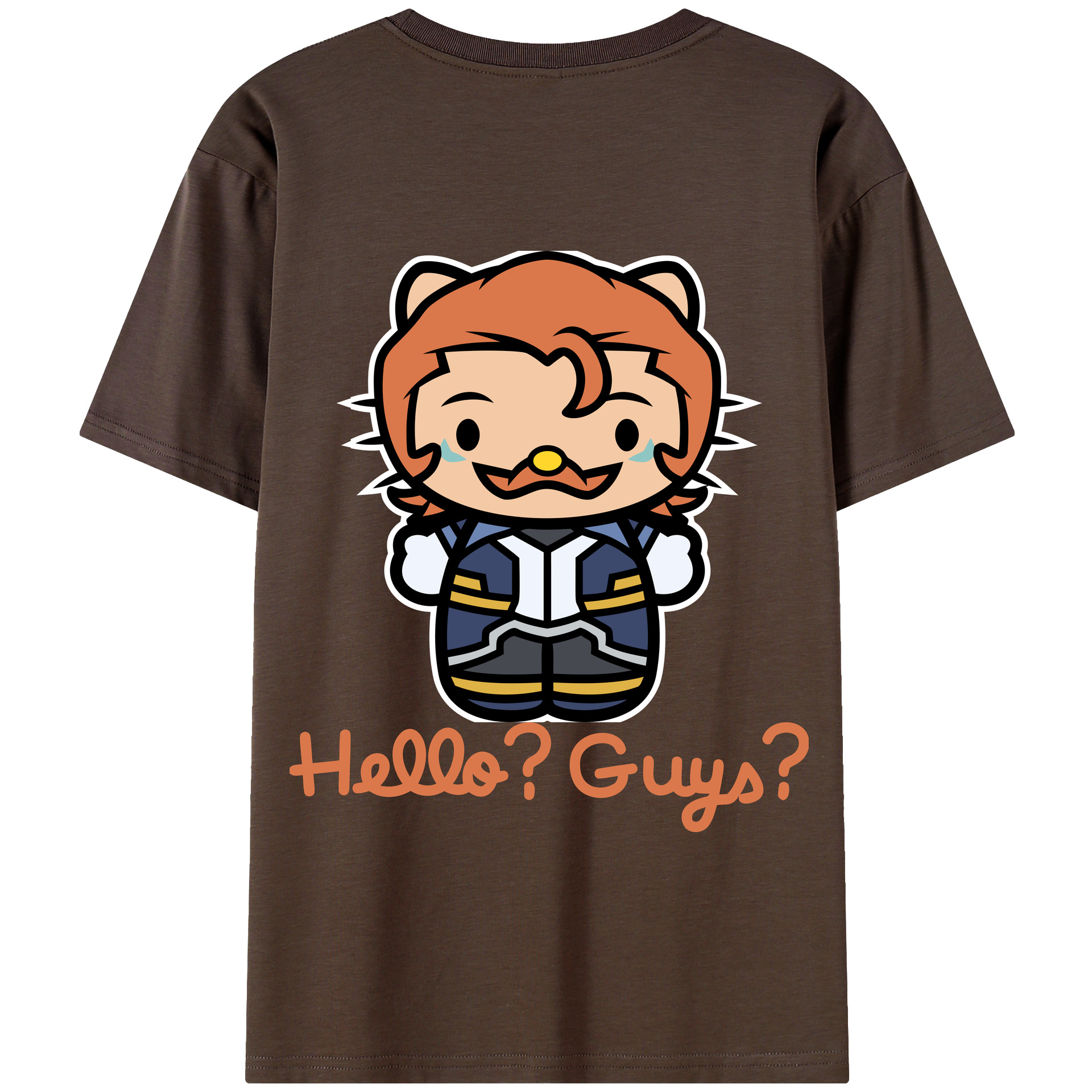 （画像用） Hello Kitty ハローキティ 綿100％半袖Tシャツ（背面プリント）