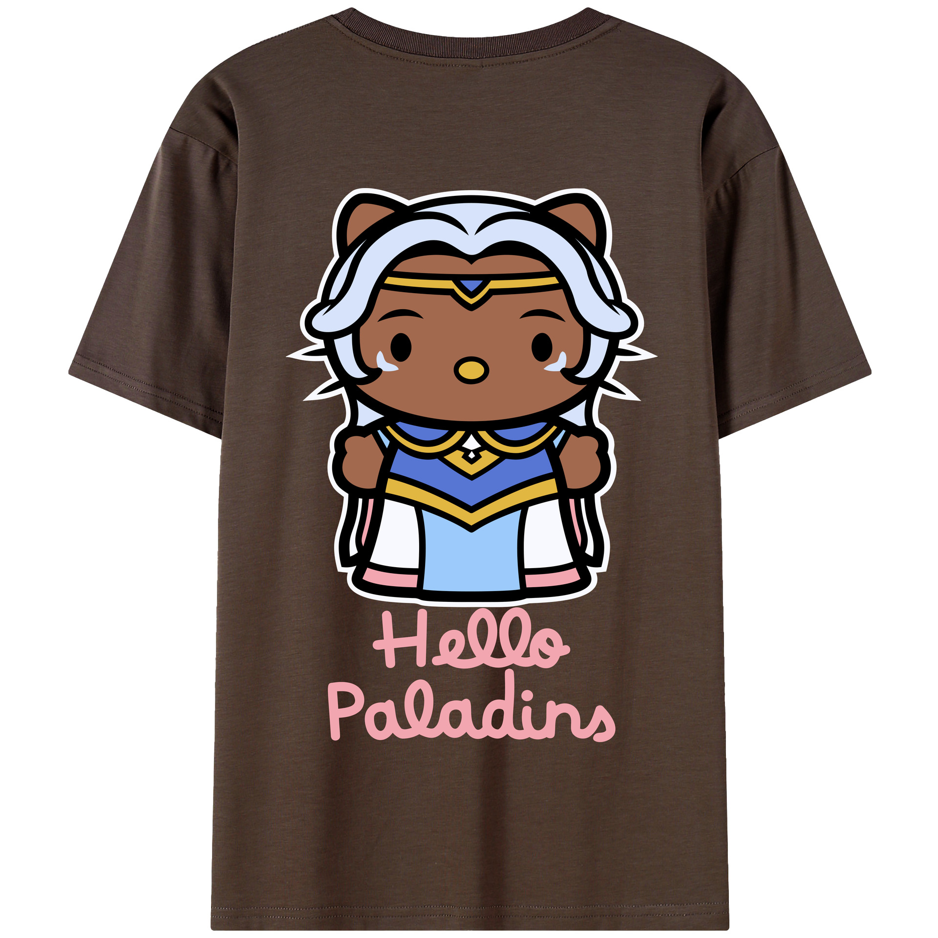 （画像用） Hello Kitty ハローキティ 綿100％半袖Tシャツ（背面プリント）