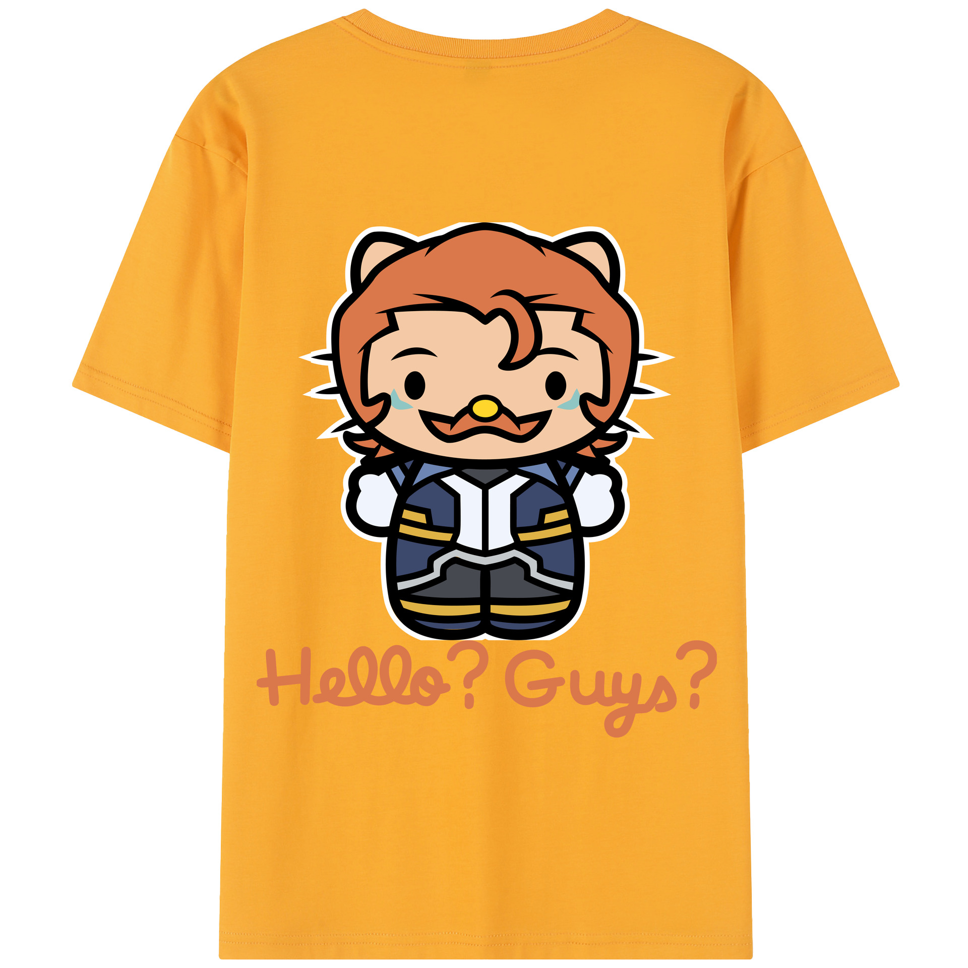 （画像用） Hello Kitty ハローキティ 綿100％半袖Tシャツ（背面プリント）