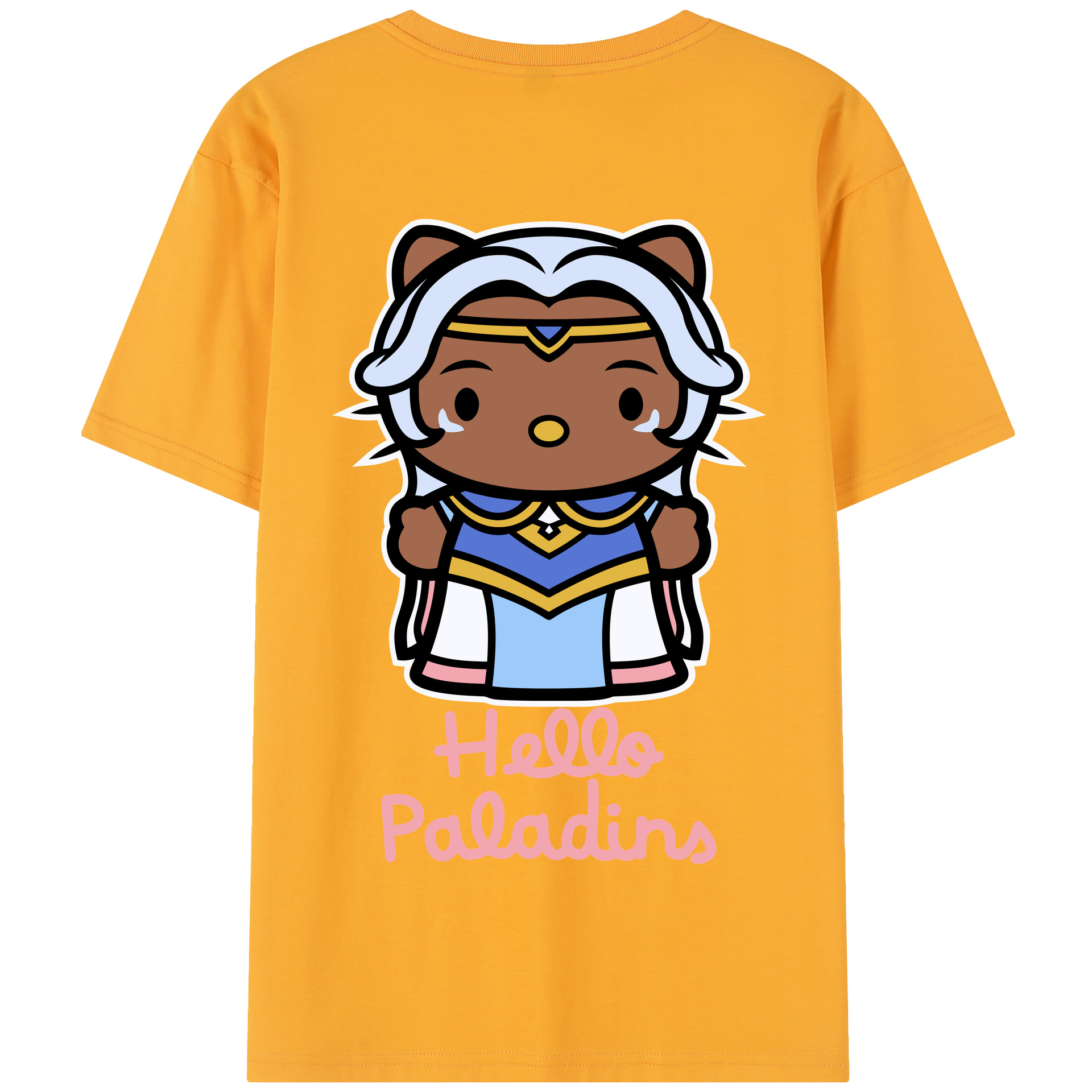（画像用） Hello Kitty ハローキティ 綿100％半袖Tシャツ（背面プリント）