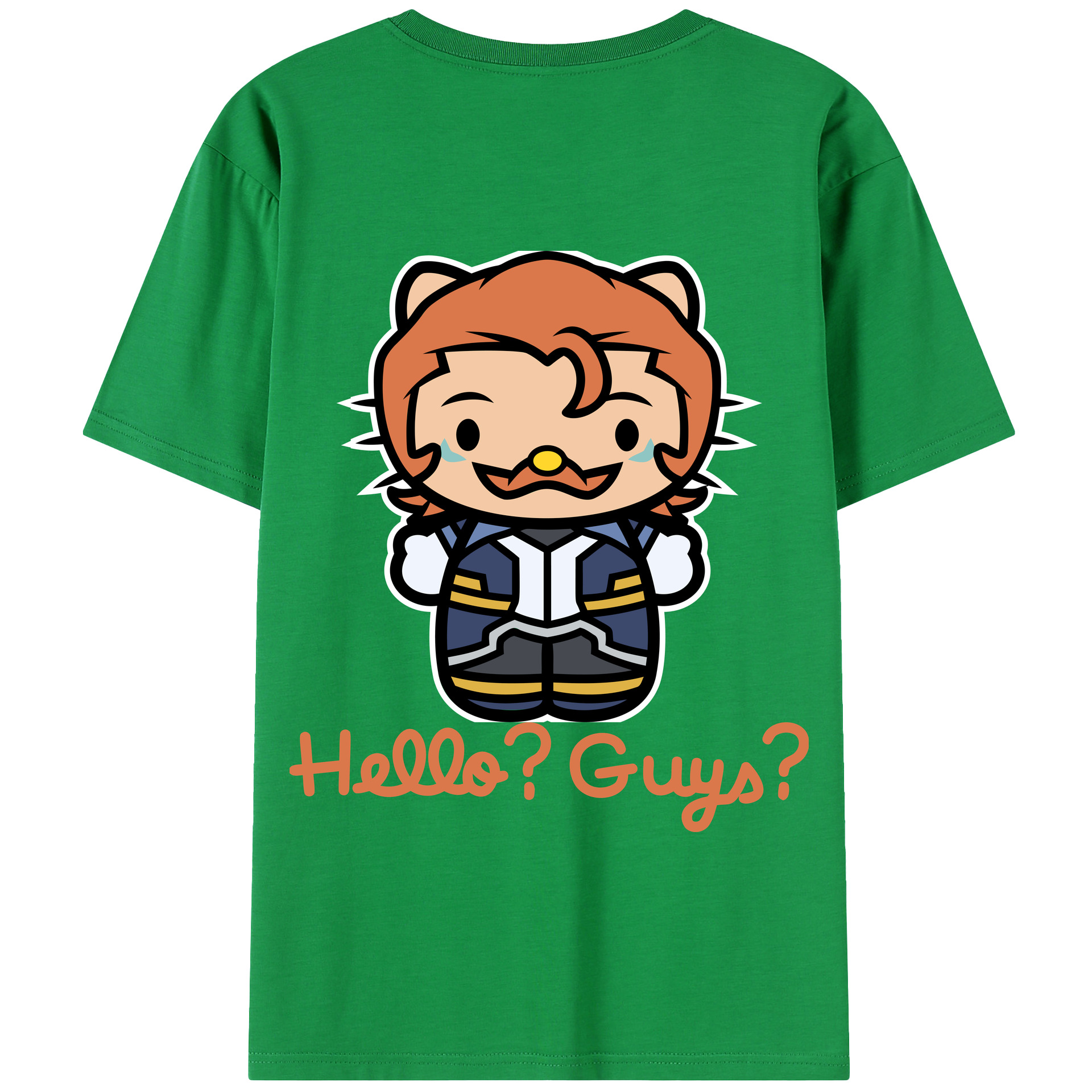 （画像用） Hello Kitty ハローキティ 綿100％半袖Tシャツ（背面プリント）