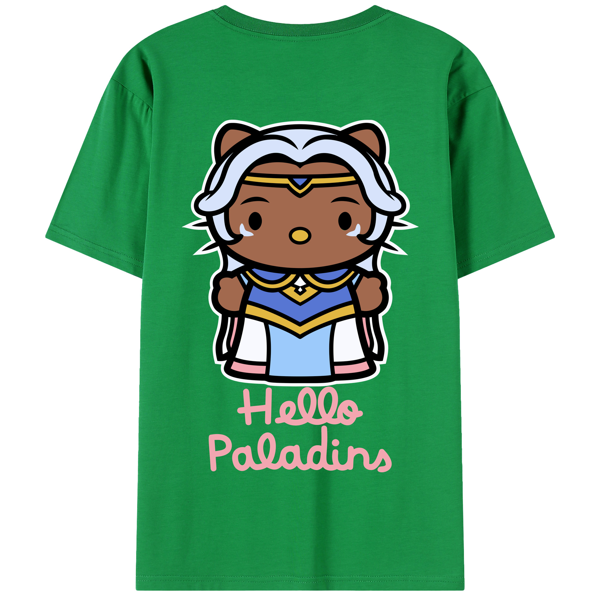 （画像用） Hello Kitty ハローキティ 綿100％半袖Tシャツ（背面プリント）