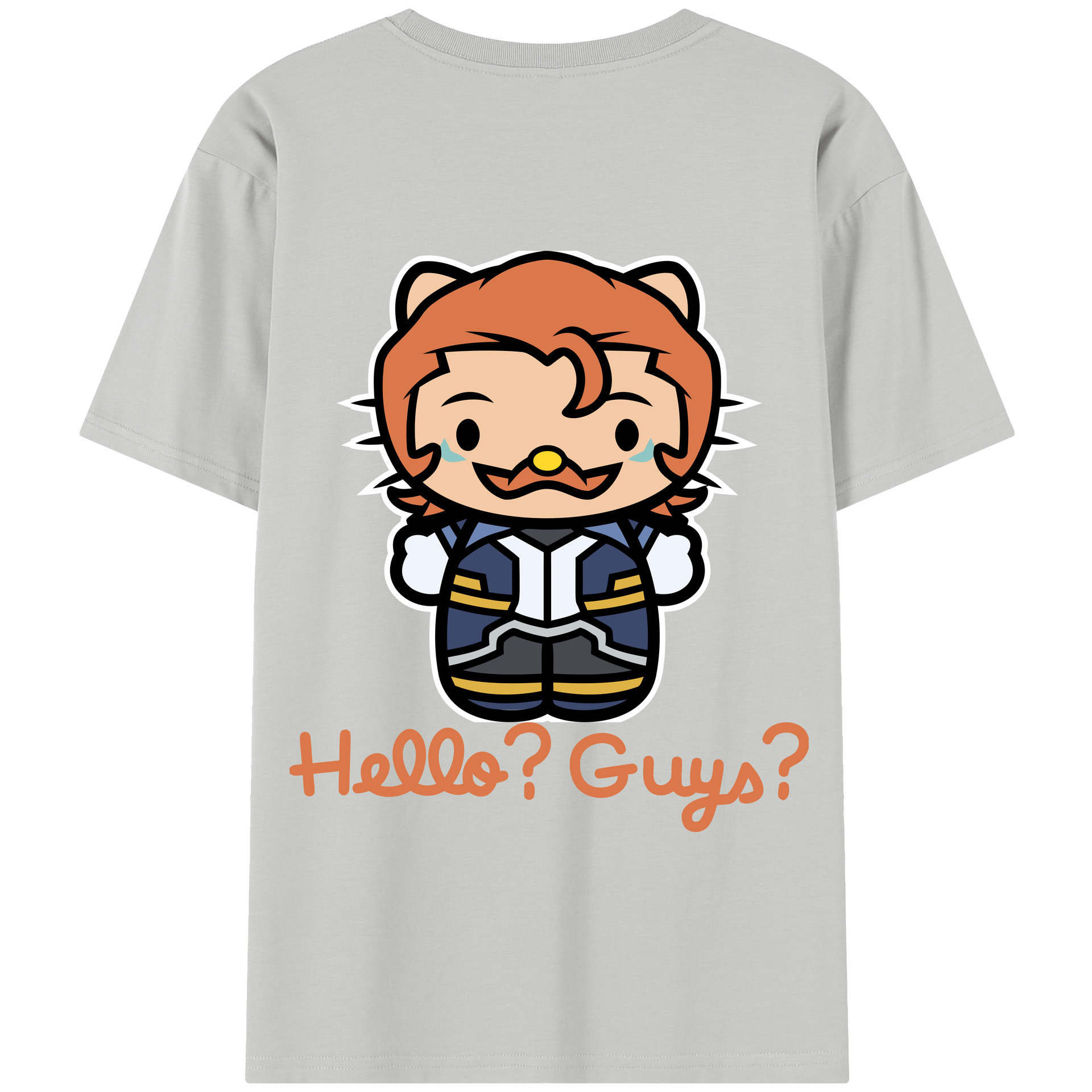 （画像用） Hello Kitty ハローキティ 綿100％半袖Tシャツ（背面プリント）