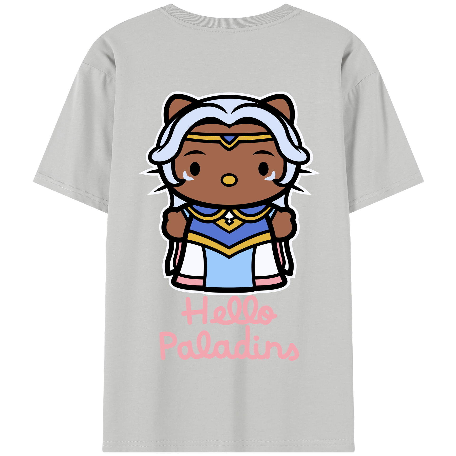 （画像用） Hello Kitty ハローキティ 綿100％半袖Tシャツ（背面プリント）