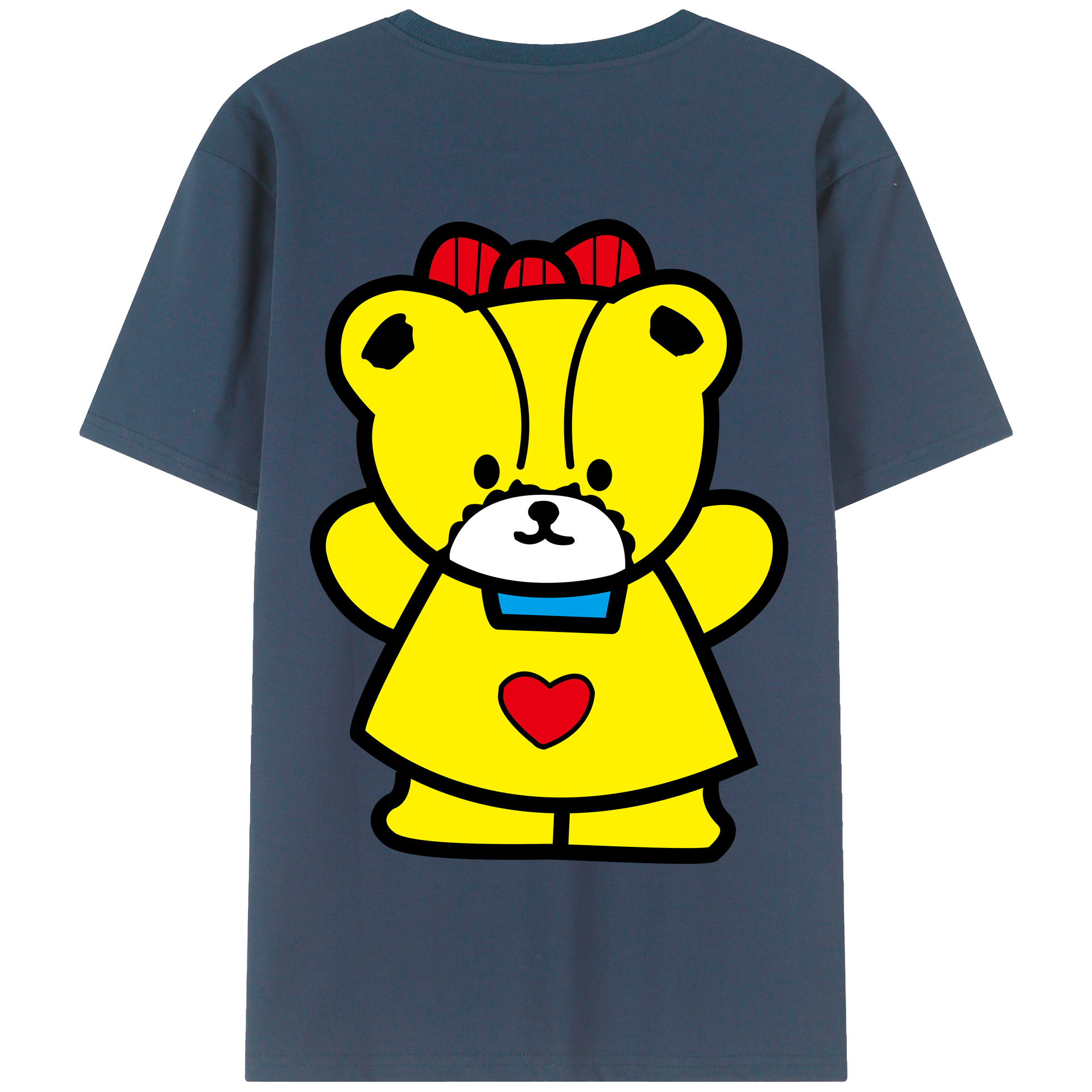 （画像用） Hello Kitty ハローキティ 綿100％半袖Tシャツ（背面プリント）