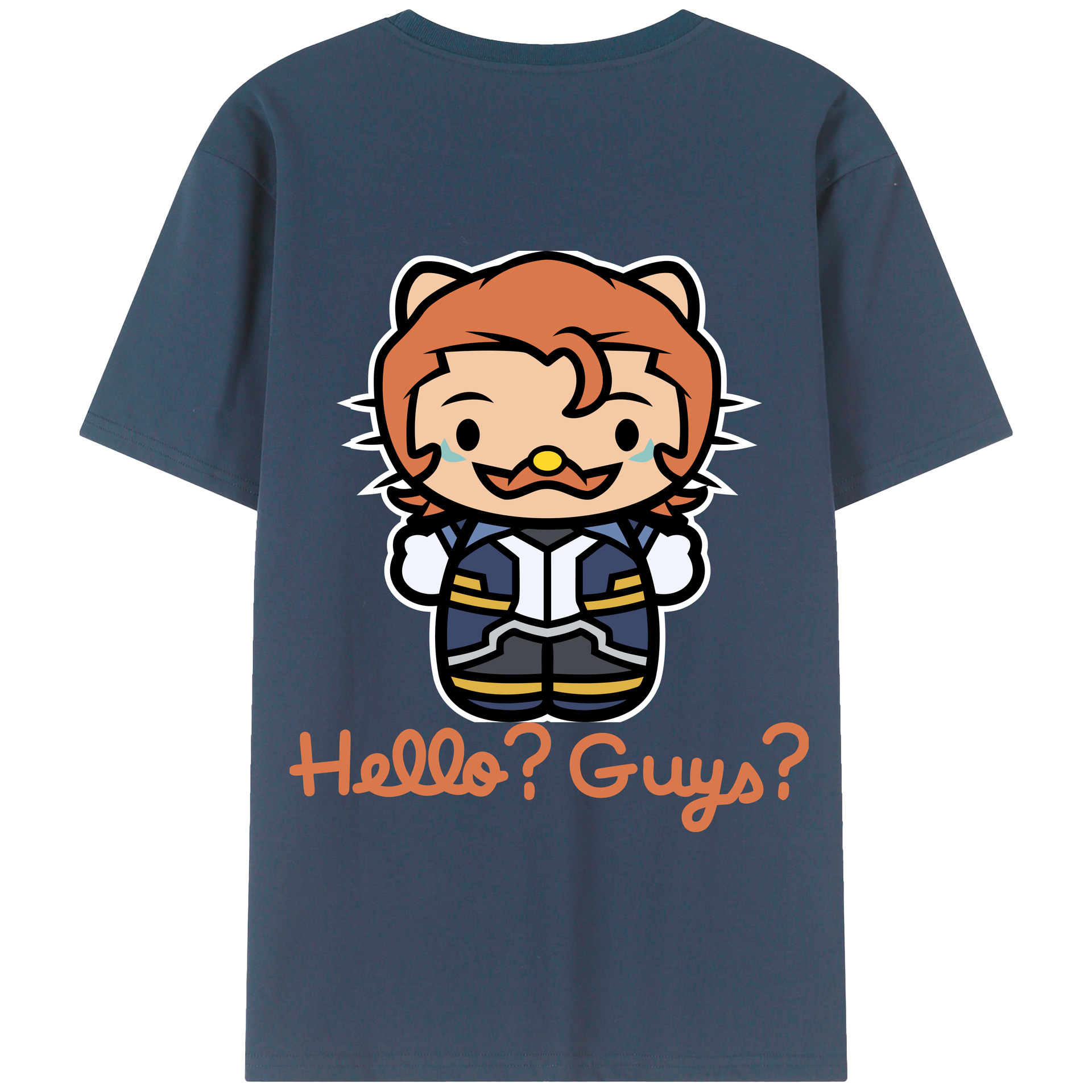 （画像用） Hello Kitty ハローキティ 綿100％半袖Tシャツ（背面プリント）