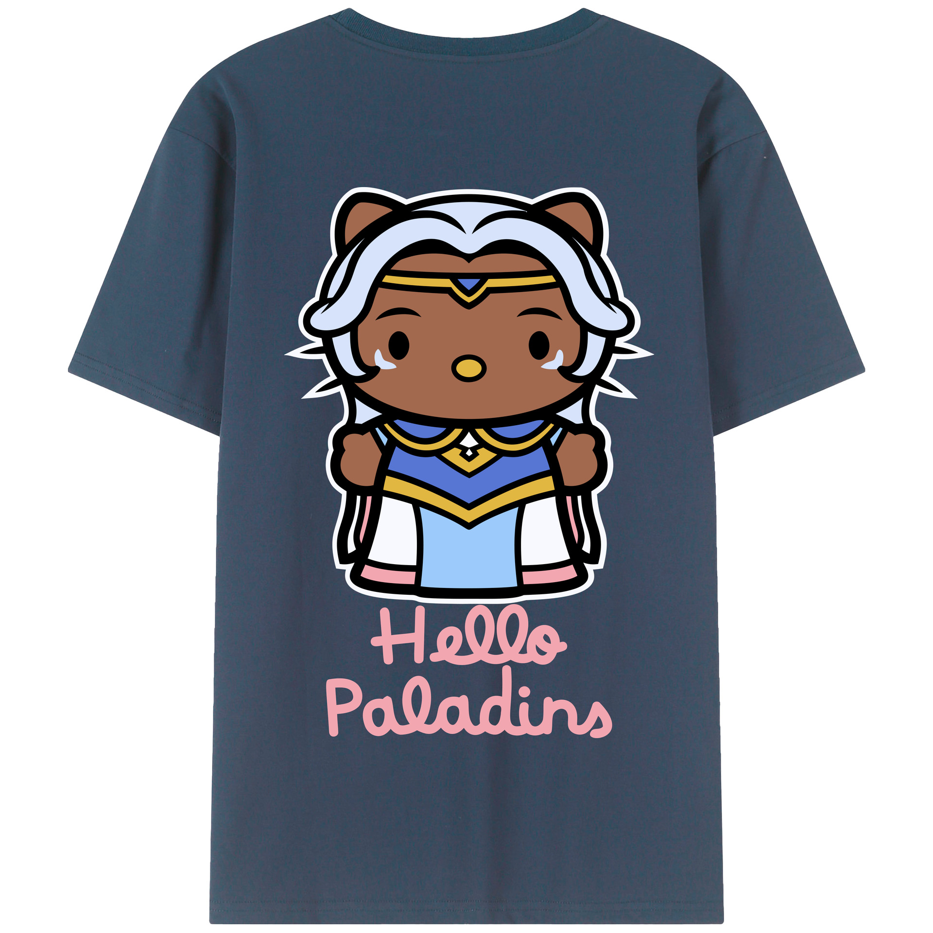 （画像用） Hello Kitty ハローキティ 綿100％半袖Tシャツ（背面プリント）