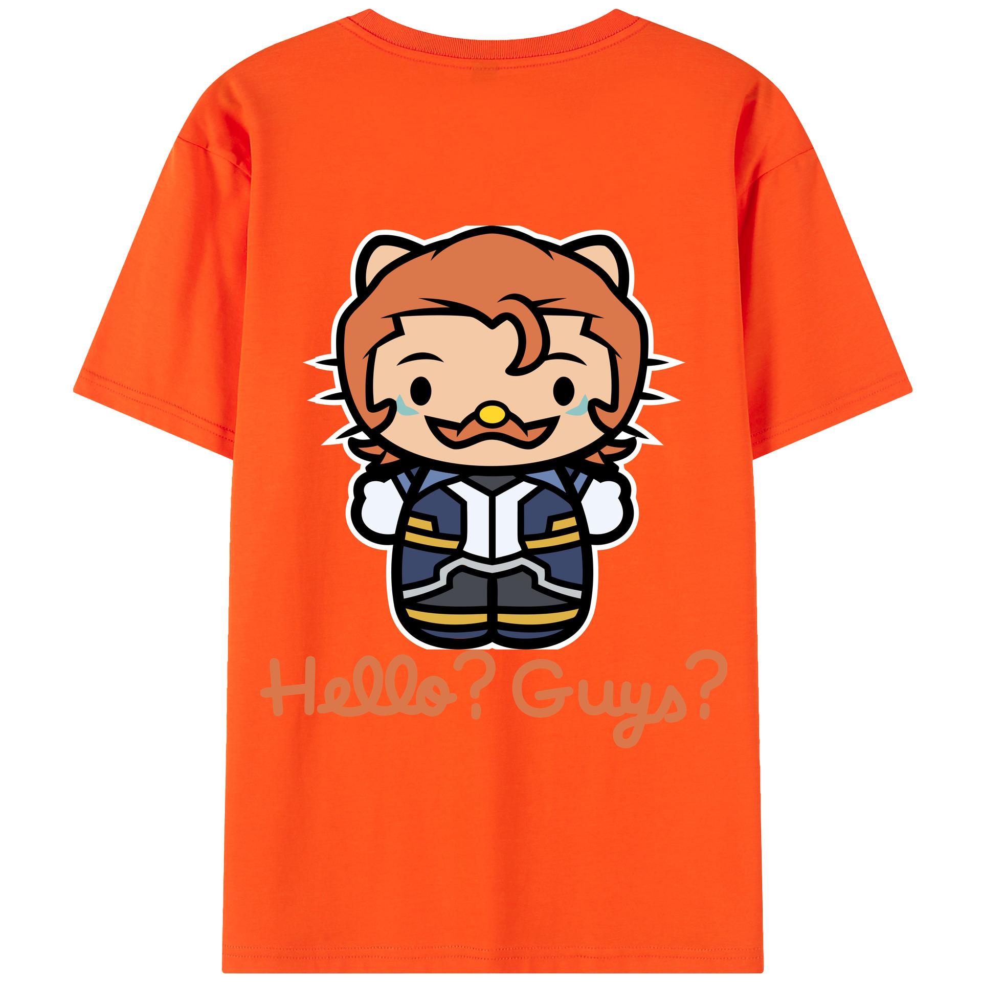 （画像用） Hello Kitty ハローキティ 綿100％半袖Tシャツ（背面プリント）