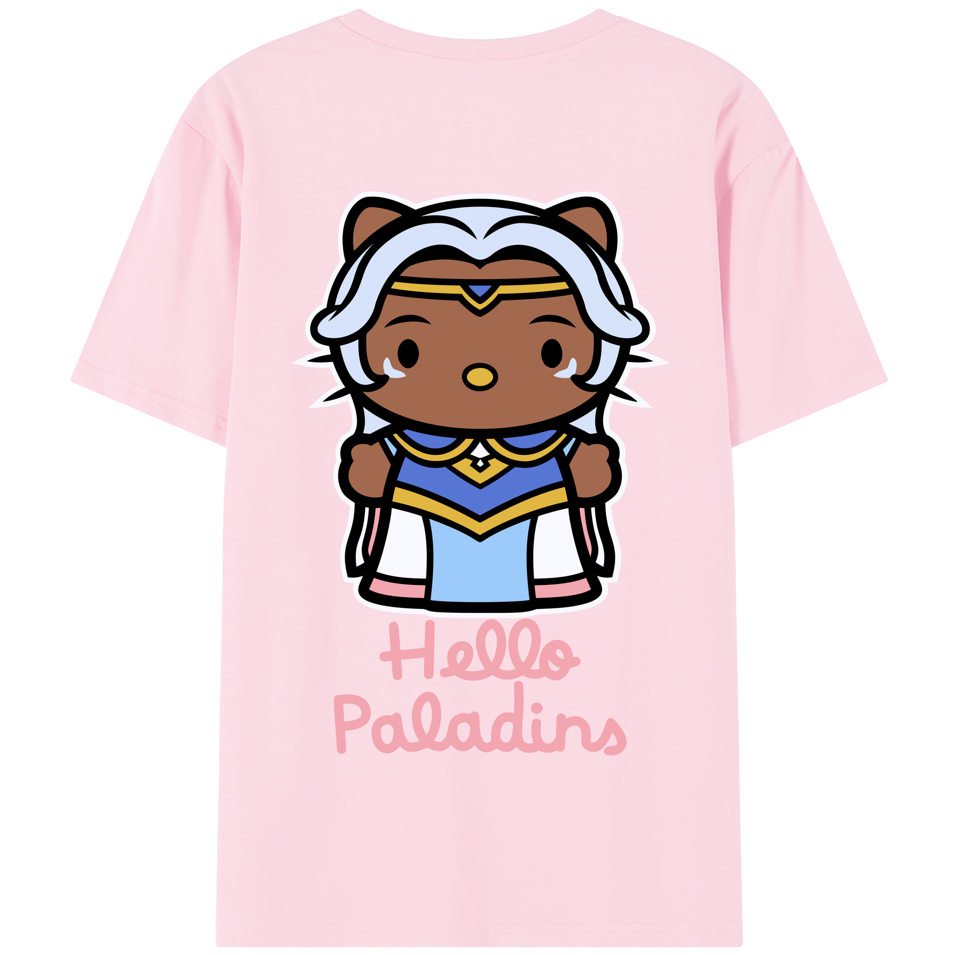 （画像用） Hello Kitty ハローキティ 綿100％半袖Tシャツ（背面プリント）