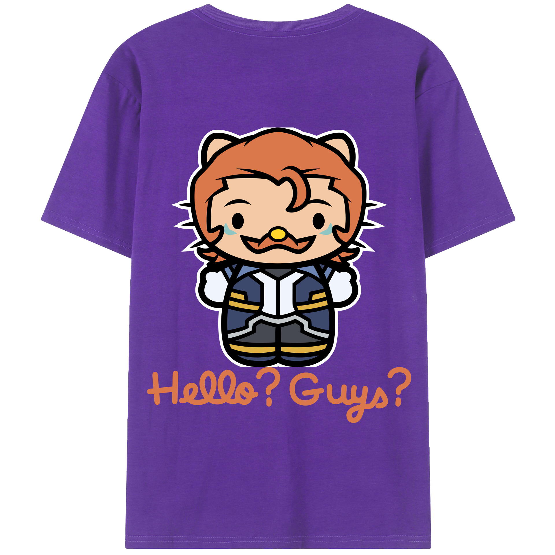 （画像用） Hello Kitty ハローキティ 綿100％半袖Tシャツ（背面プリント）